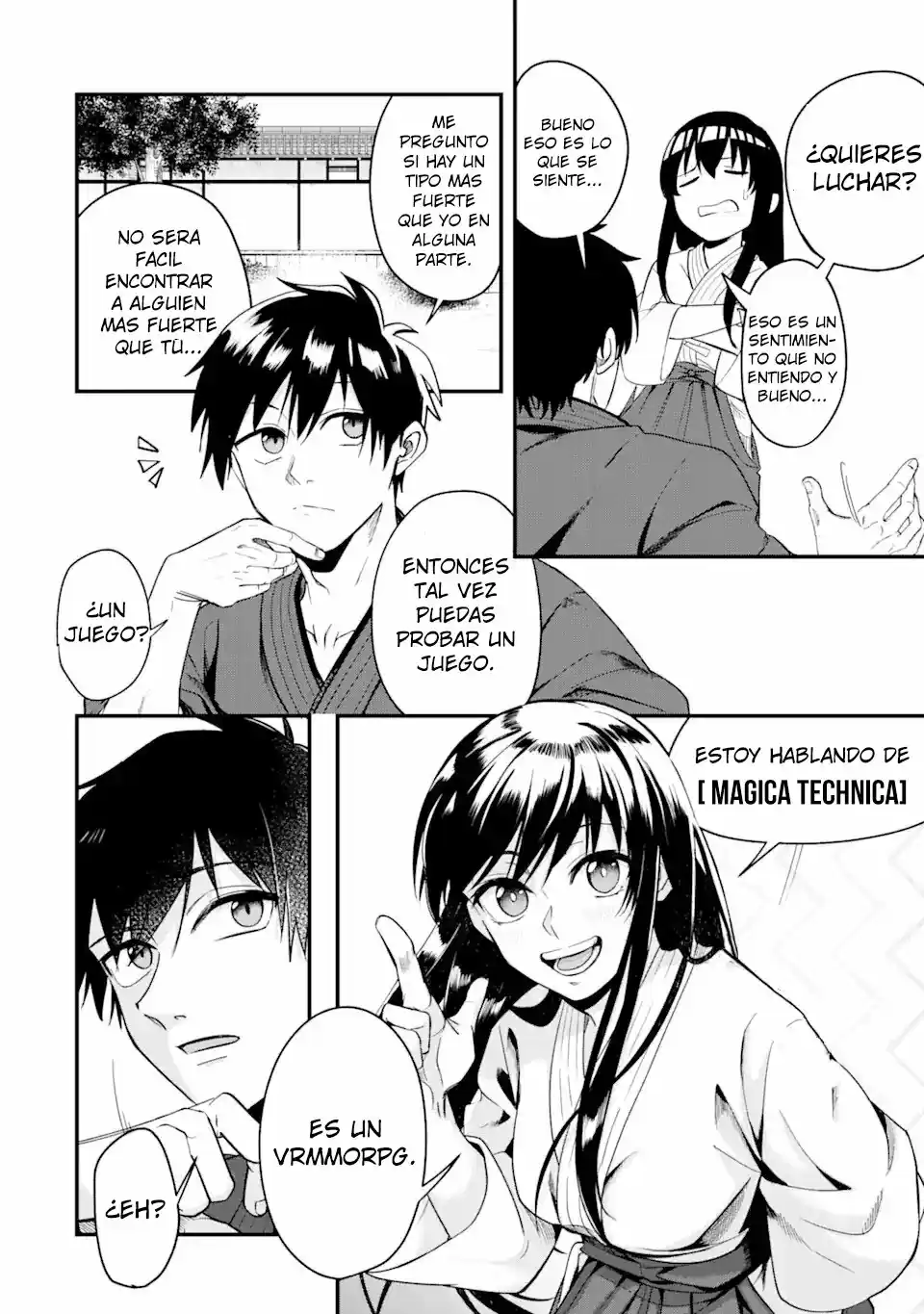 Magika Technica ~Gendai Saikyou Kenshi Ga Yuku VRMMO Sentouroku~ - Capítulo 1.20 - Página 4 - LectorTMOo