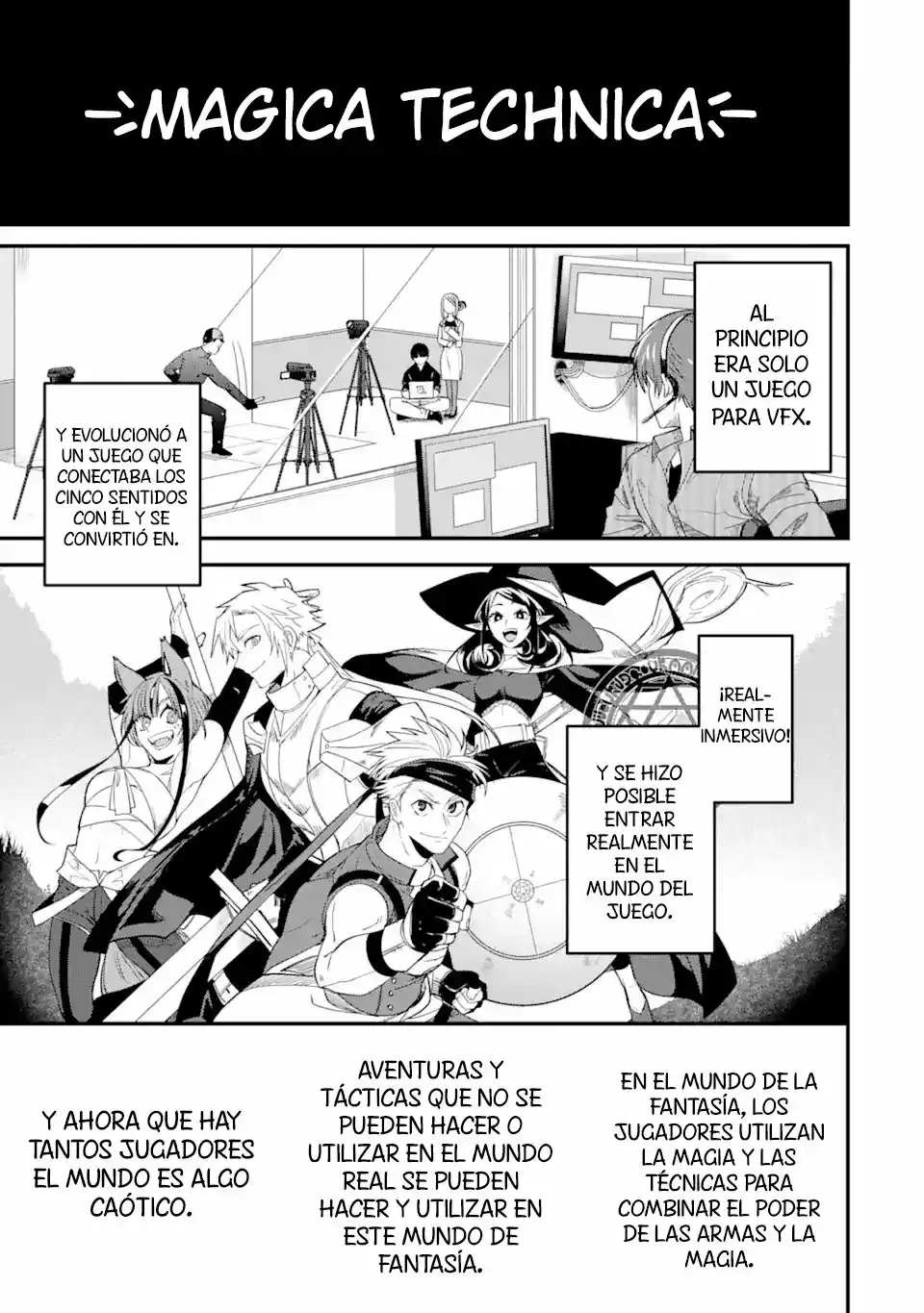Magika Technica ~Gendai Saikyou Kenshi Ga Yuku VRMMO Sentouroku~ - Capítulo 1.20 - Página 5 - LectorTMOo