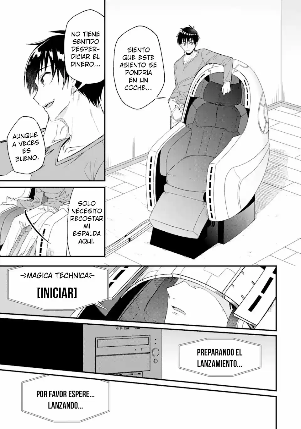 Magika Technica ~Gendai Saikyou Kenshi Ga Yuku VRMMO Sentouroku~ - Capítulo 1.20 - Página 7 - LectorTMOo