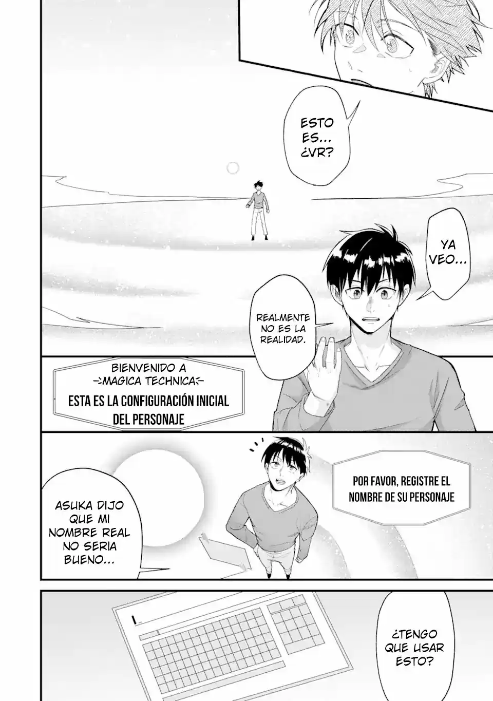 Magika Technica ~Gendai Saikyou Kenshi Ga Yuku VRMMO Sentouroku~ - Capítulo 1.20 - Página 8 - LectorTMOo