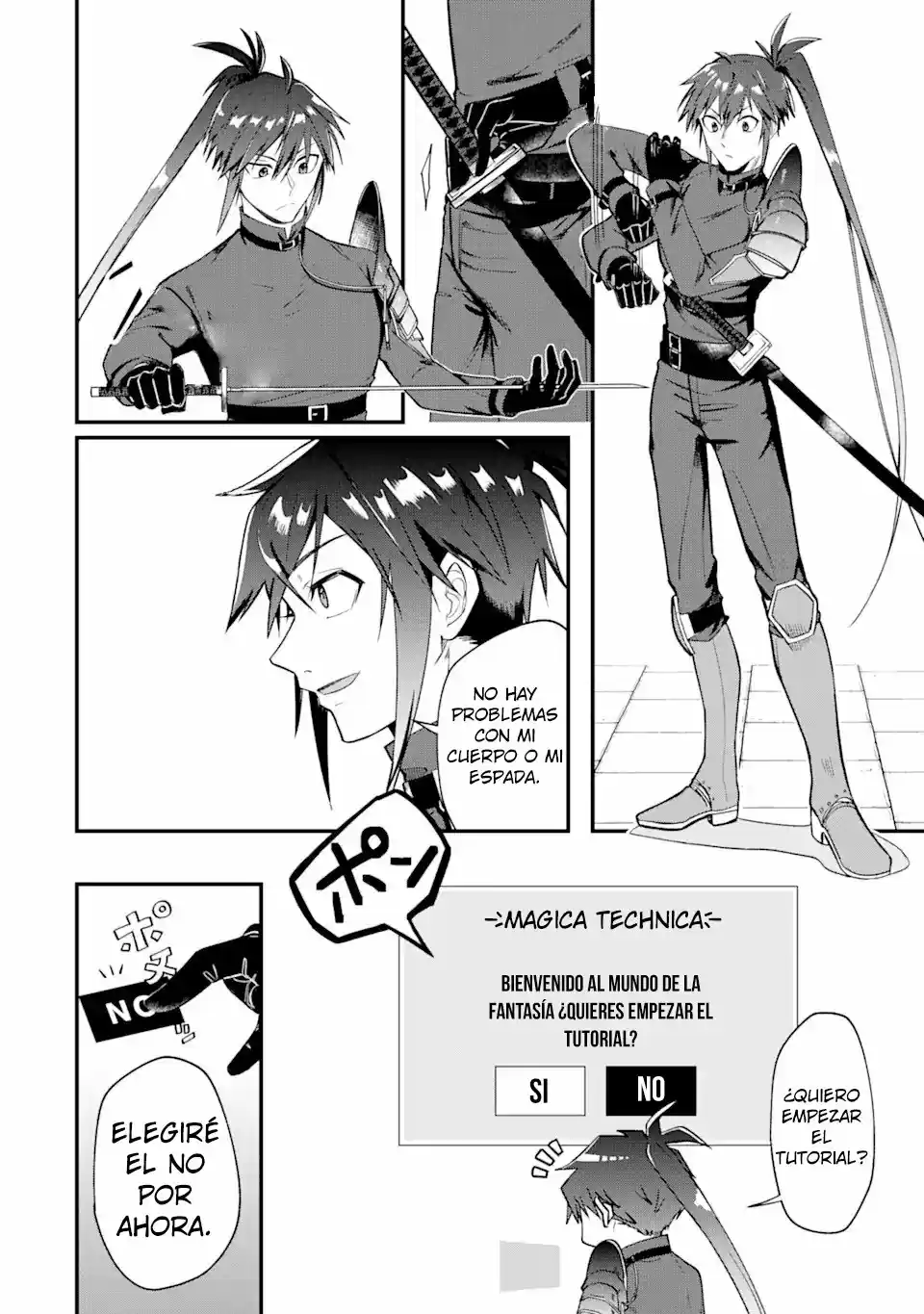 Magika Technica ~Gendai Saikyou Kenshi Ga Yuku VRMMO Sentouroku~ - Capítulo 1.20 - Página 14 - LectorTMOo