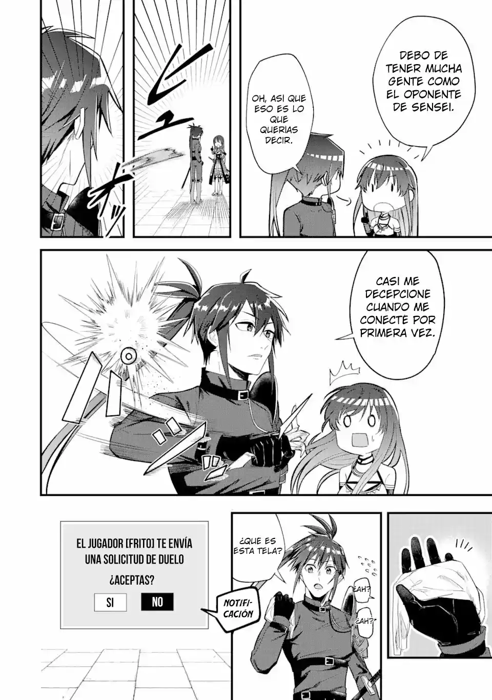 Magika Technica ~Gendai Saikyou Kenshi Ga Yuku VRMMO Sentouroku~ - Capítulo 1.30 - Página 8 - LectorTMOo