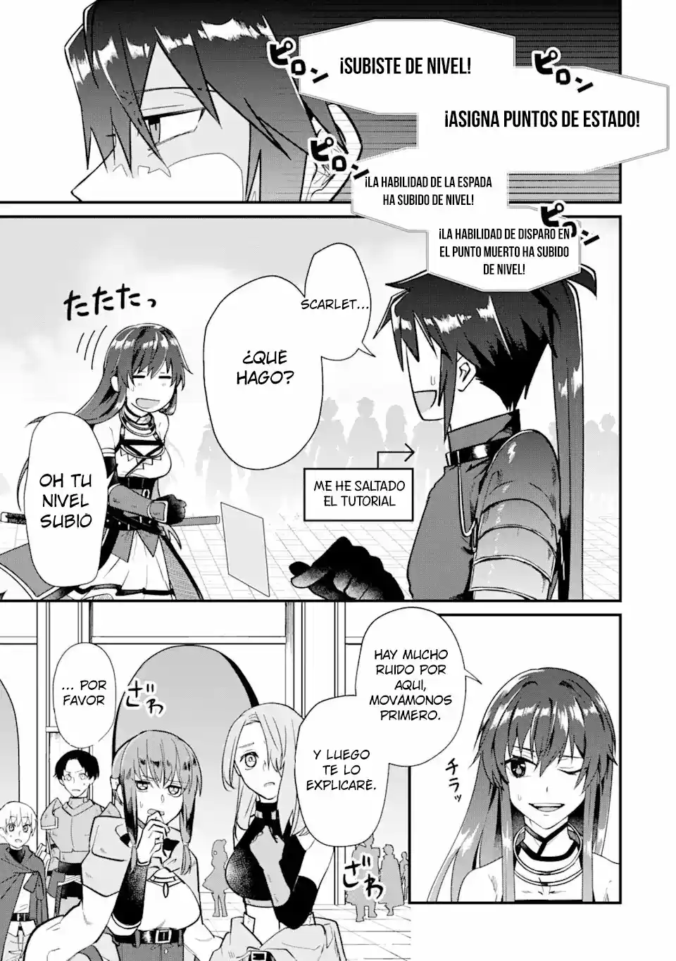 Magika Technica ~Gendai Saikyou Kenshi Ga Yuku VRMMO Sentouroku~ - Capítulo 2.10 - Página 5 - LectorTMOo