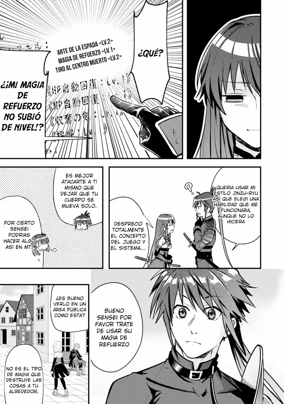 Magika Technica ~Gendai Saikyou Kenshi Ga Yuku VRMMO Sentouroku~ - Capítulo 2.10 - Página 9 - LectorTMOo