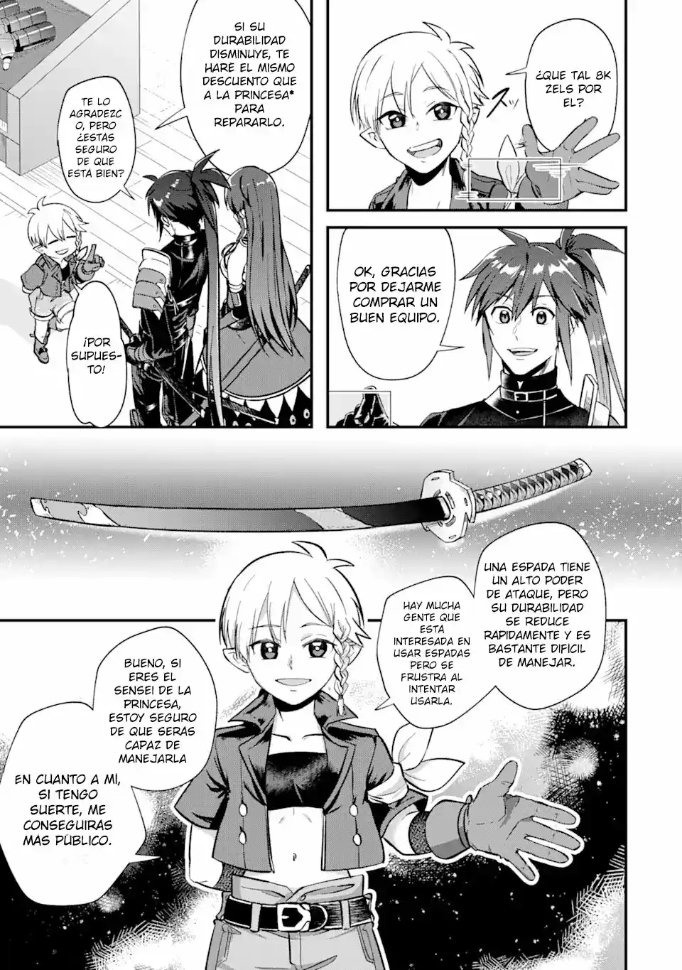 Magika Technica ~Gendai Saikyou Kenshi Ga Yuku VRMMO Sentouroku~ - Capítulo 2.20 - Página 4 - LectorTMOo