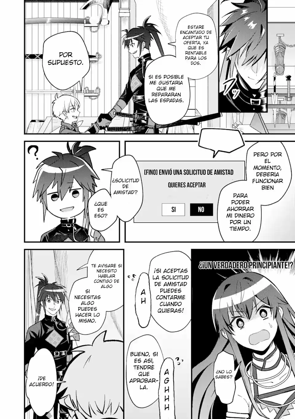 Magika Technica ~Gendai Saikyou Kenshi Ga Yuku VRMMO Sentouroku~ - Capítulo 2.20 - Página 5 - LectorTMOo