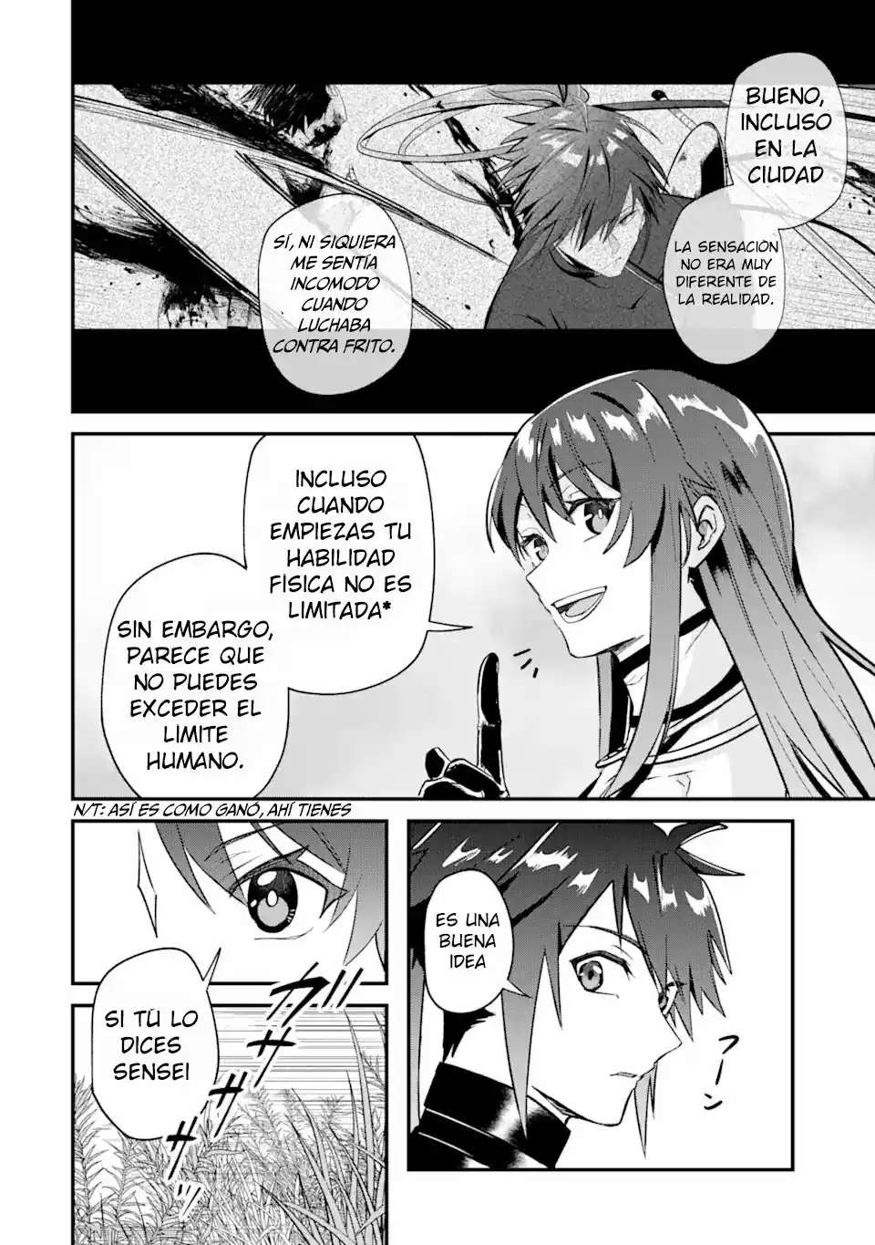 Magika Technica ~Gendai Saikyou Kenshi Ga Yuku VRMMO Sentouroku~ - Capítulo 2.20 - Página 11 - LectorTMOo