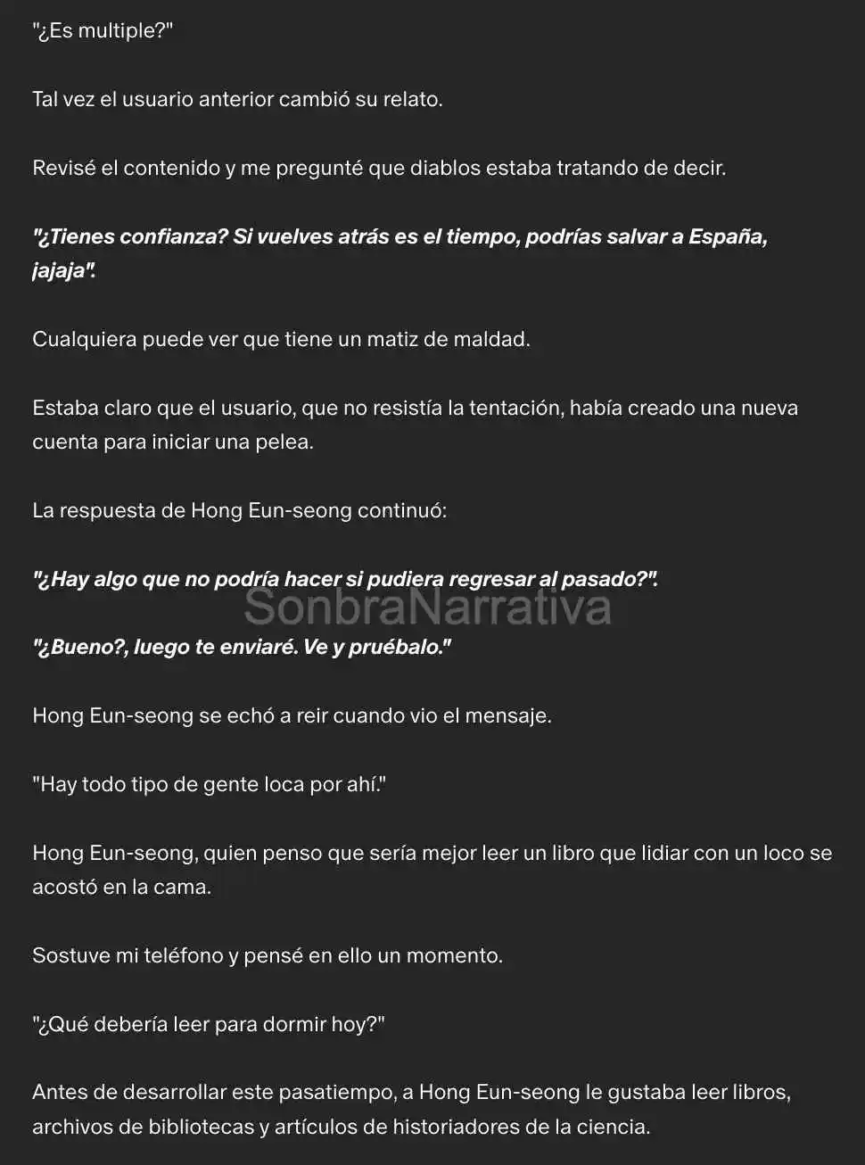 Magnate Español Con Conocimientos Químicos (Novela) - Capítulo 1 - Página 8 - LectorTMOo