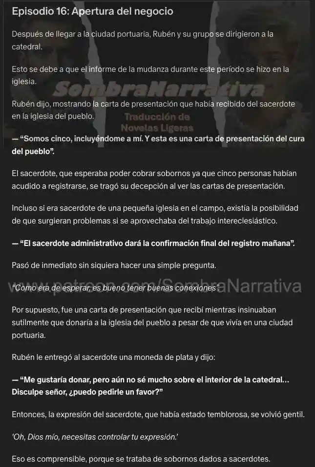 Magnate Español Con Conocimientos Químicos (Novela) - Capítulo 16 - Página 1 - LectorTMOo