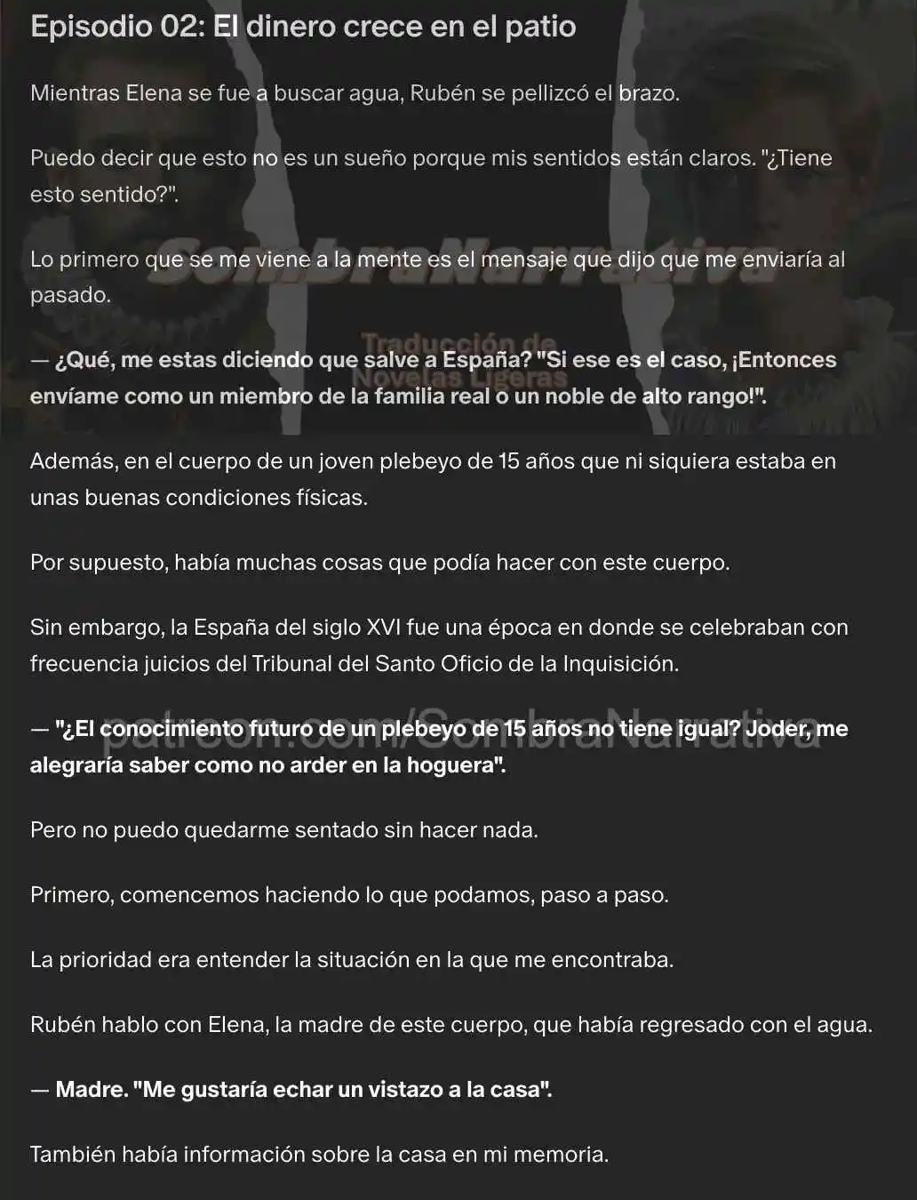 Magnate Español Con Conocimientos Químicos (Novela) - Capítulo 2 - Página 1 - LectorTMOo