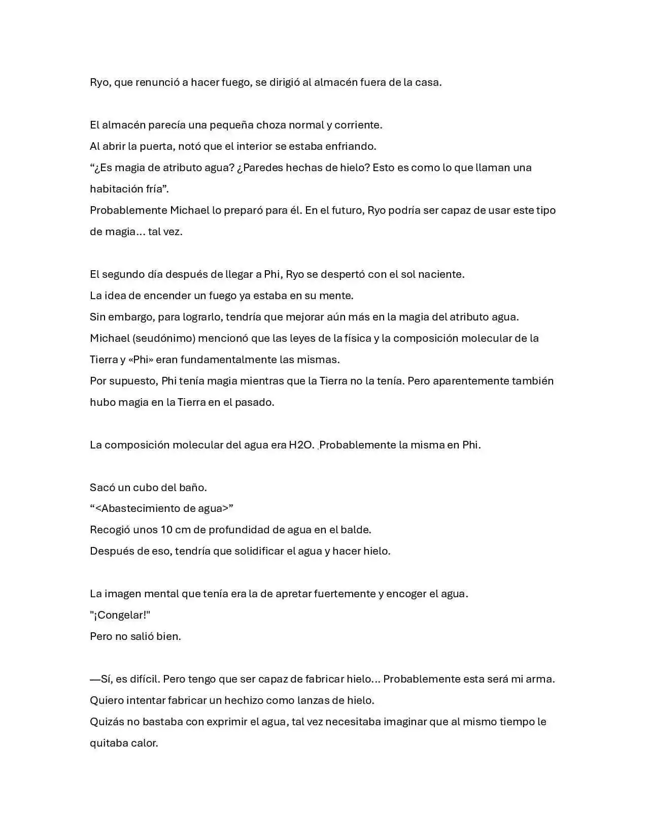 Mago De Agua (Novela) - Capítulo 1 - Página 8 - LectorTMOo