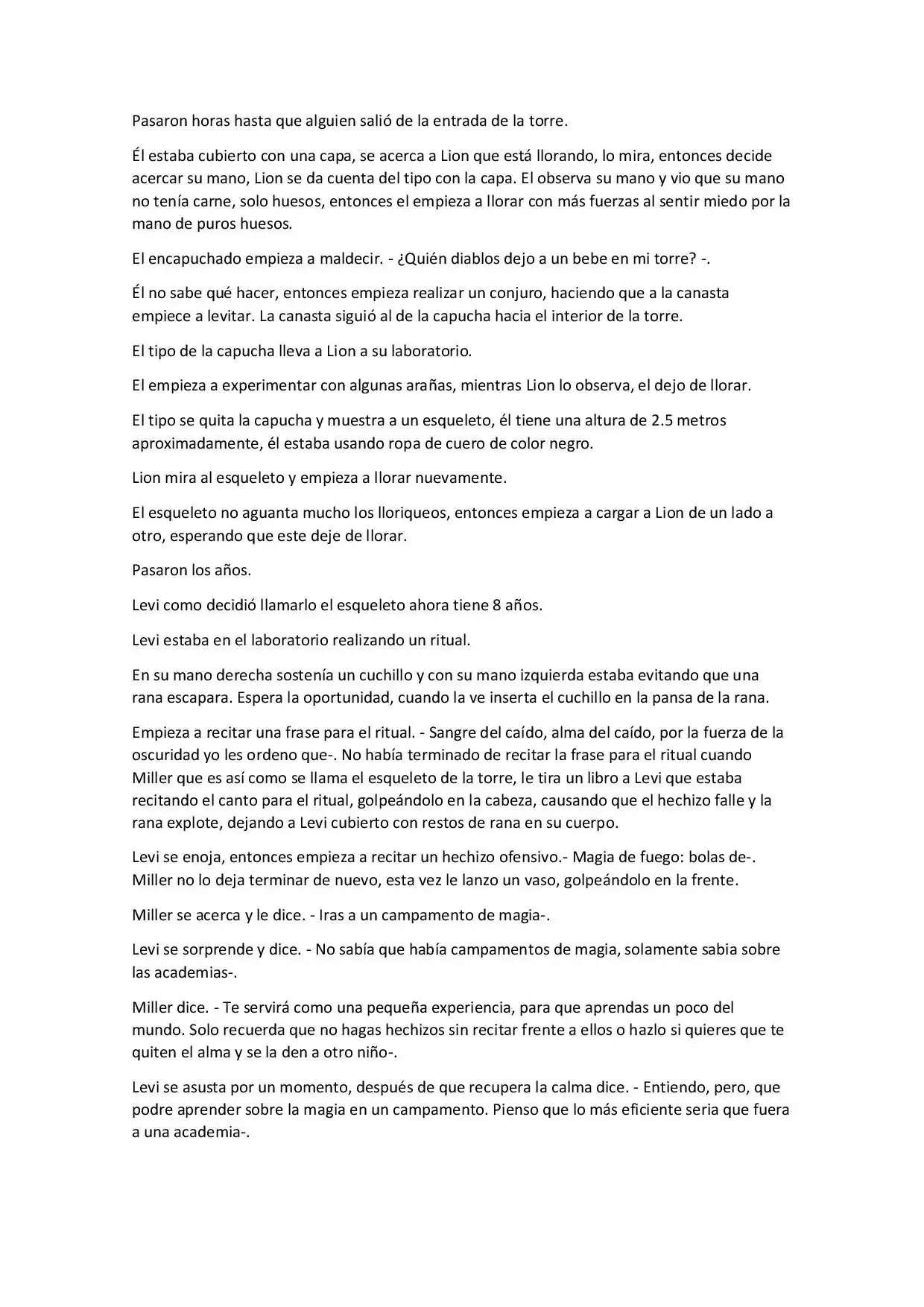 Mago Oscuro (Novela) - Capítulo 1 - Página 4 - LectorTMOo