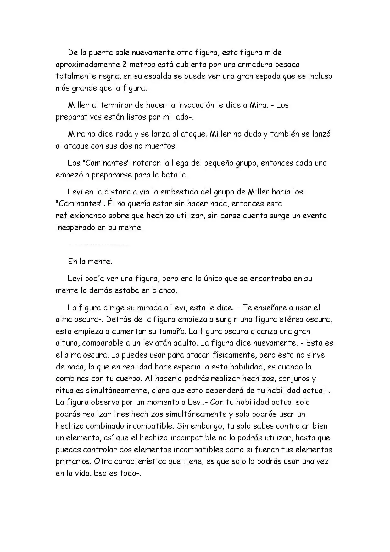 Mago Oscuro (Novela) - Capítulo 4 - Página 5 - LectorTMOo
