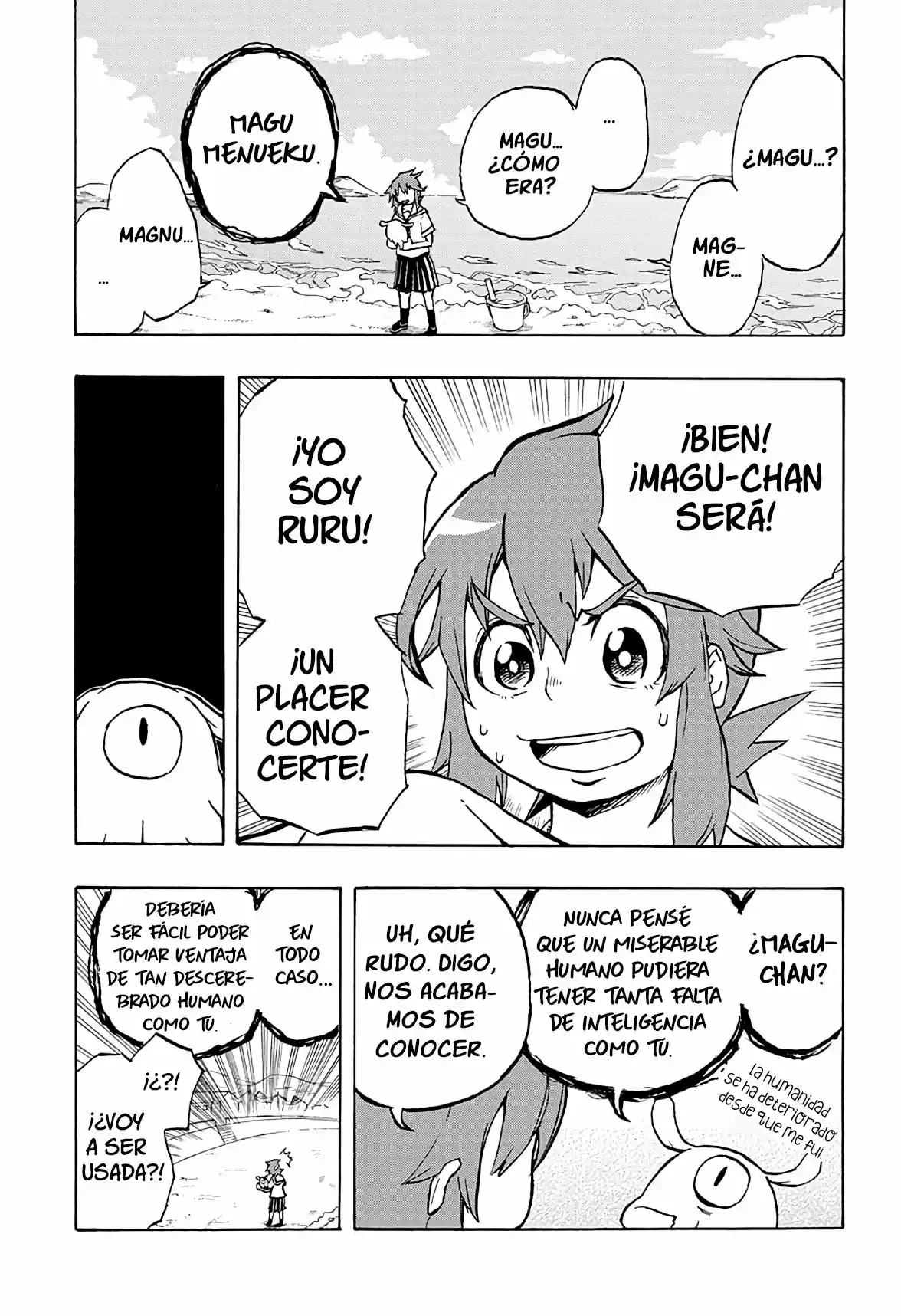 Magu-chan: Dios De La Destrucción - Capítulo 1 - Página 14 - LectorTMOo