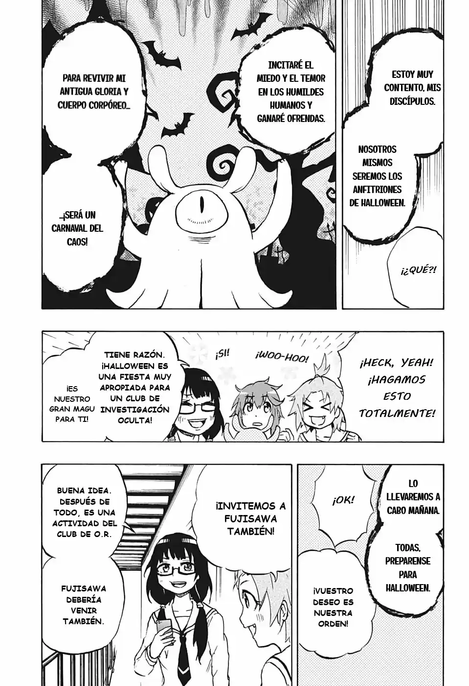 Magu-chan: Dios De La Destrucción - Capítulo 18 - Página 5 - LectorTMOo