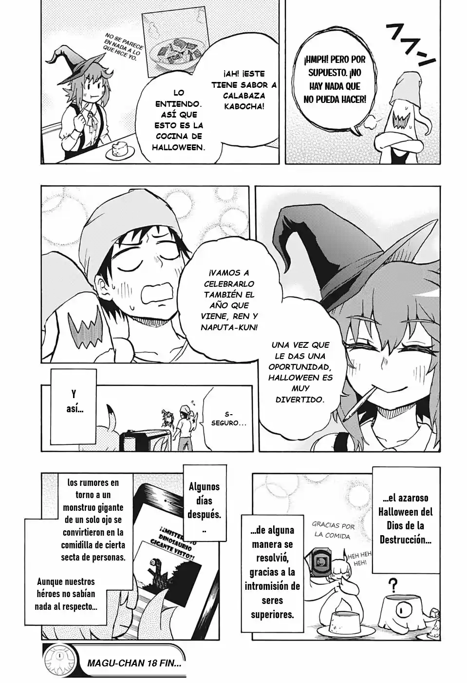 Magu-chan: Dios De La Destrucción - Capítulo 18 - Página 19 - LectorTMOo