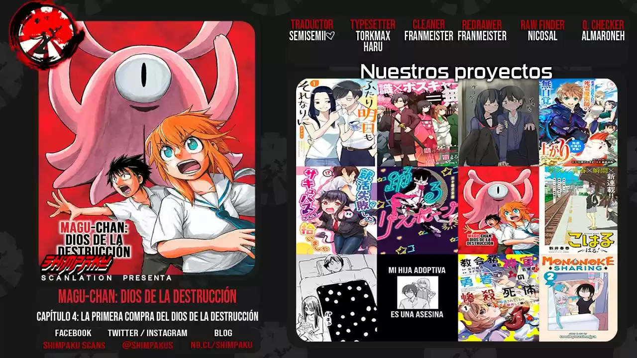 Magu-chan: Dios De La Destrucción - Capítulo 4 - Página 20 - LectorTMOo