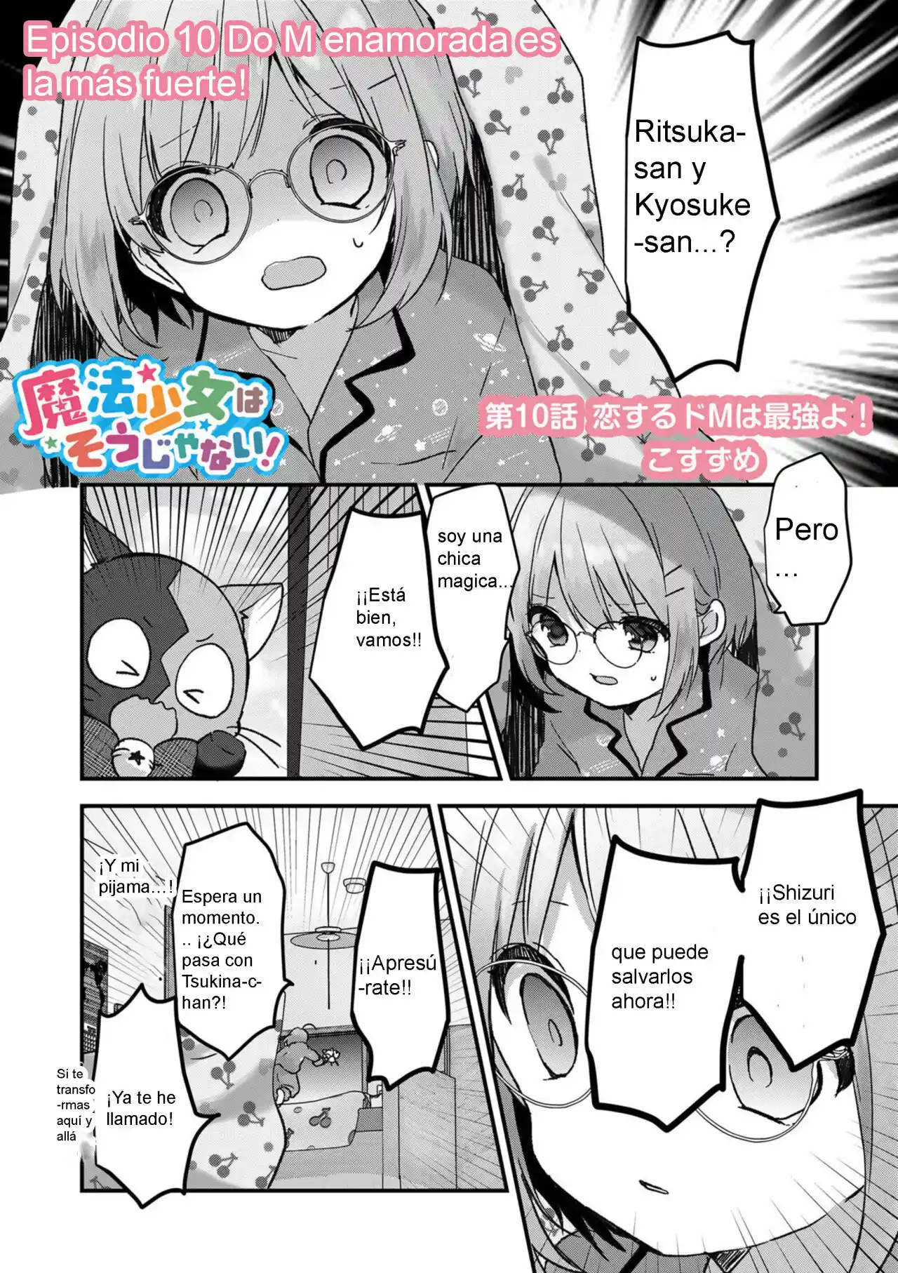 Mahō Shōjo Wa Sō Janai! - Capítulo 10 - Página 1 - LectorTMOo