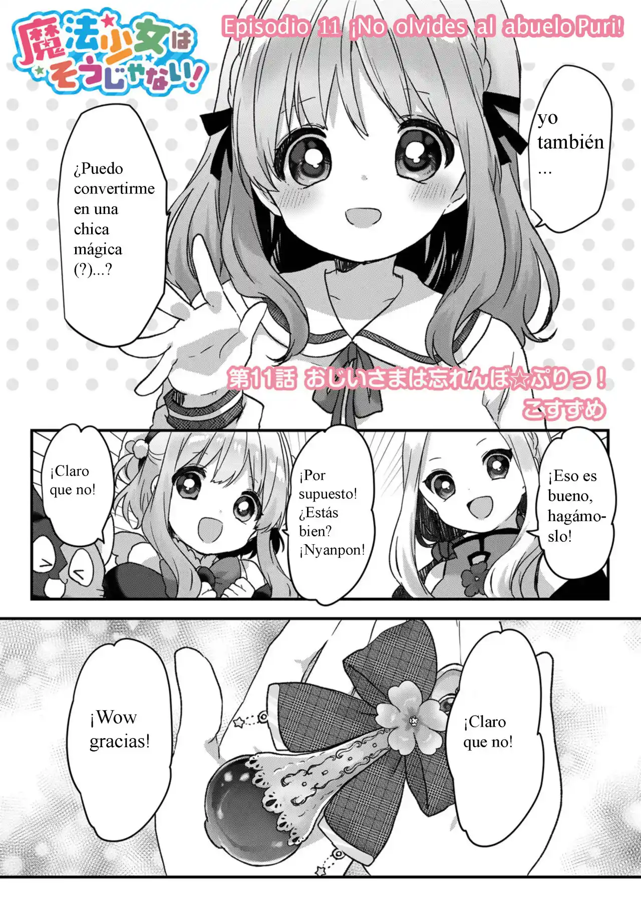 Mahō Shōjo Wa Sō Janai! - Capítulo 11 - Página 1 - LectorTMOo