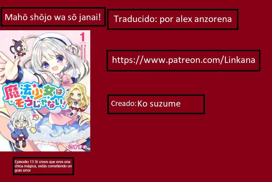 Mahō Shōjo Wa Sō Janai! - Capítulo 13 - Página 12 - LectorTMOo