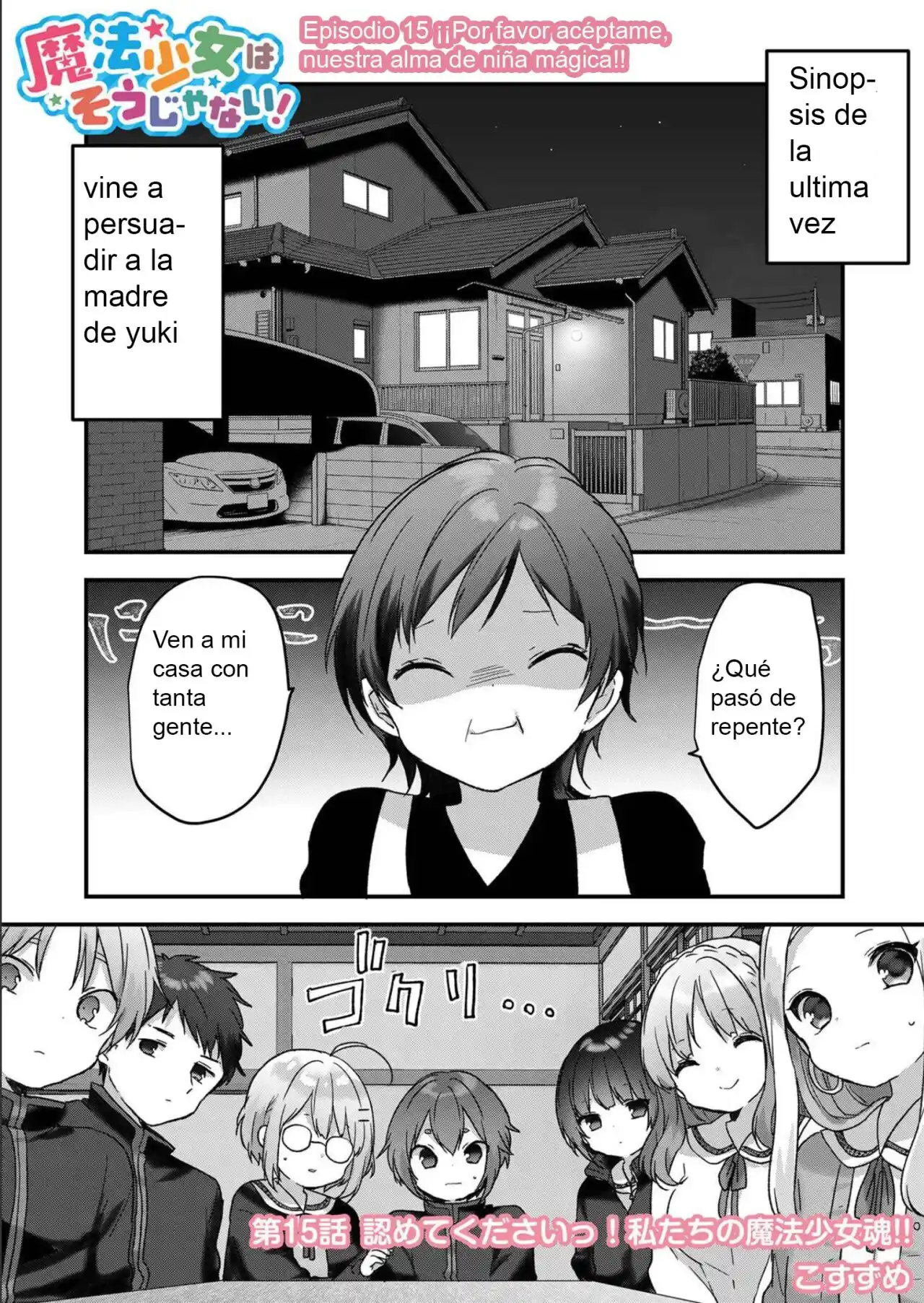 Mahō Shōjo Wa Sō Janai! - Capítulo 15 - Página 3 - LectorTMOo