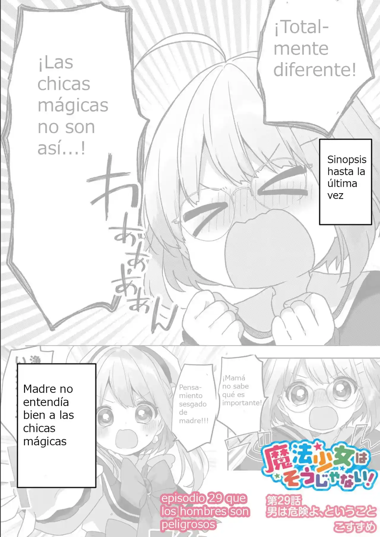 Mahō Shōjo Wa Sō Janai! - Capítulo 29 - Página 1 - LectorTMOo