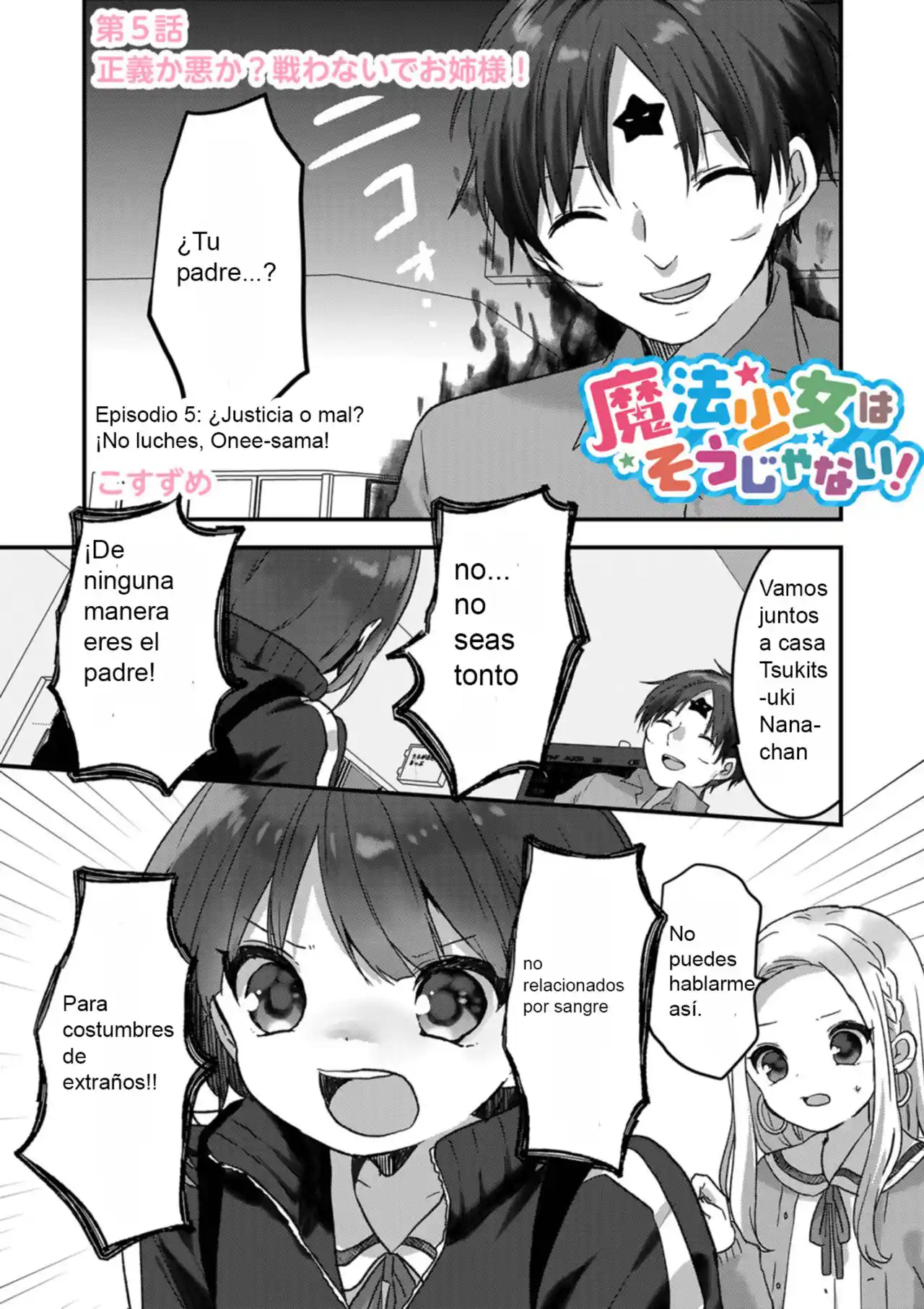 Mahō Shōjo Wa Sō Janai! - Capítulo 5 - Página 1 - LectorTMOo