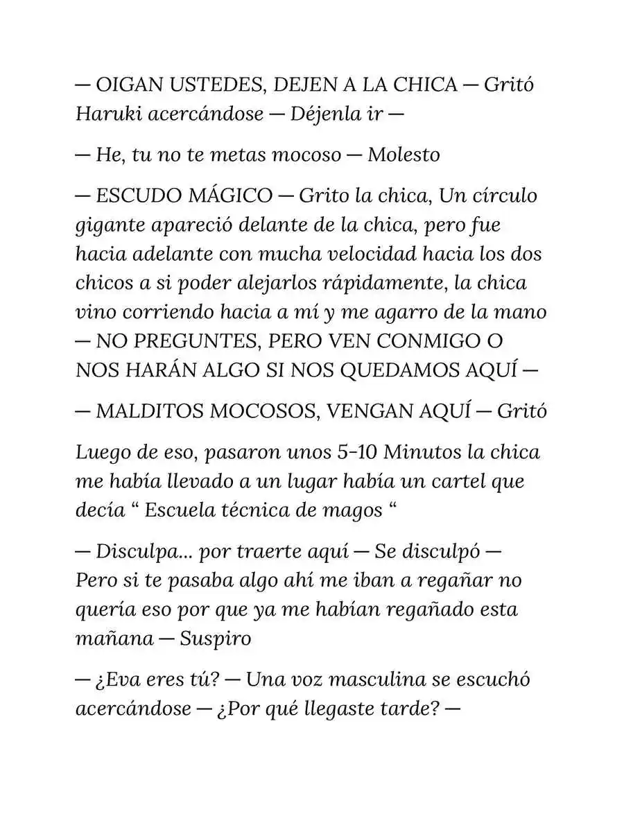 Mahō To Bōken No Sekai (Novela) - Capítulo 2 - Página 8 - LectorTMOo
