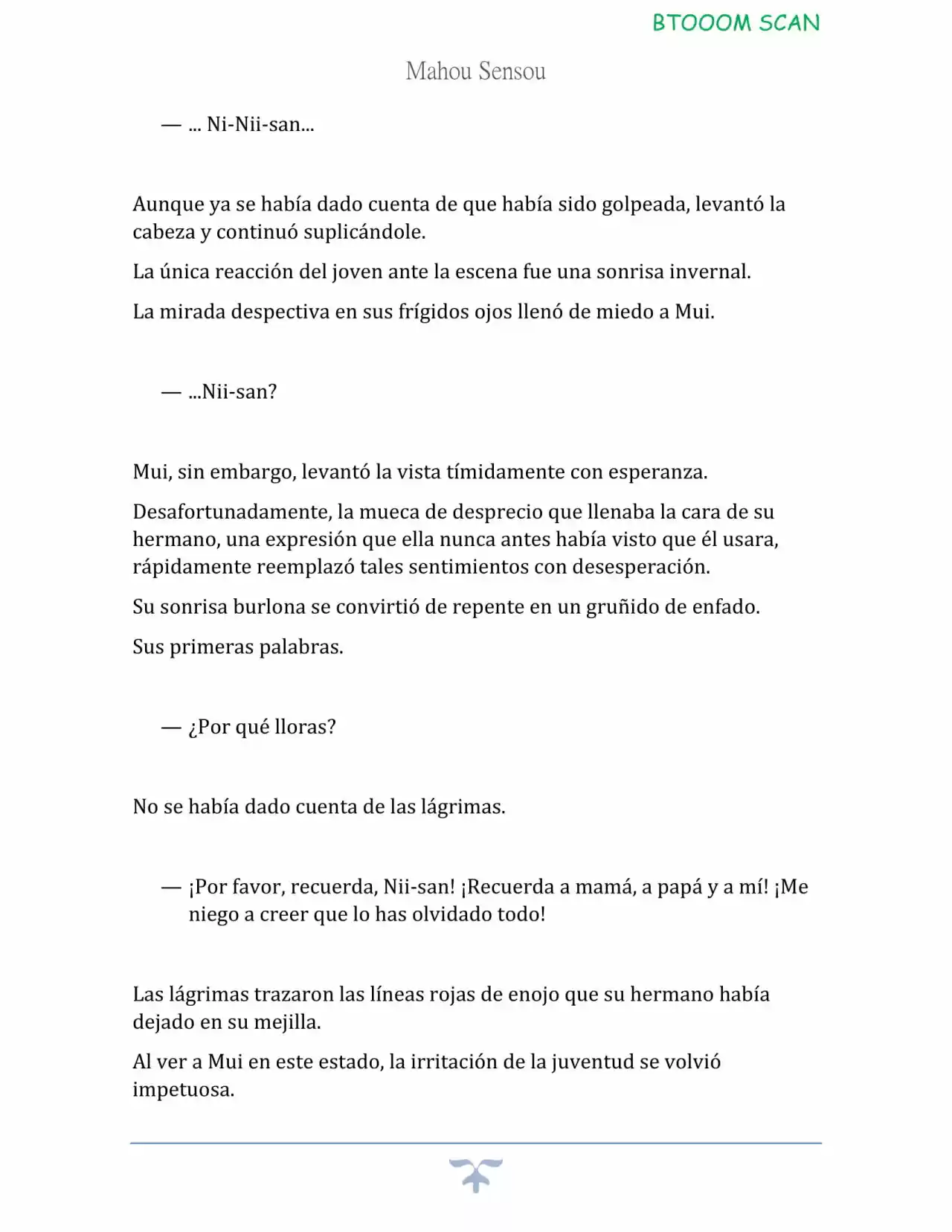 Mahou Sensou - Novela (Novela) - Capítulo  - Página 9 - LectorTMOo
