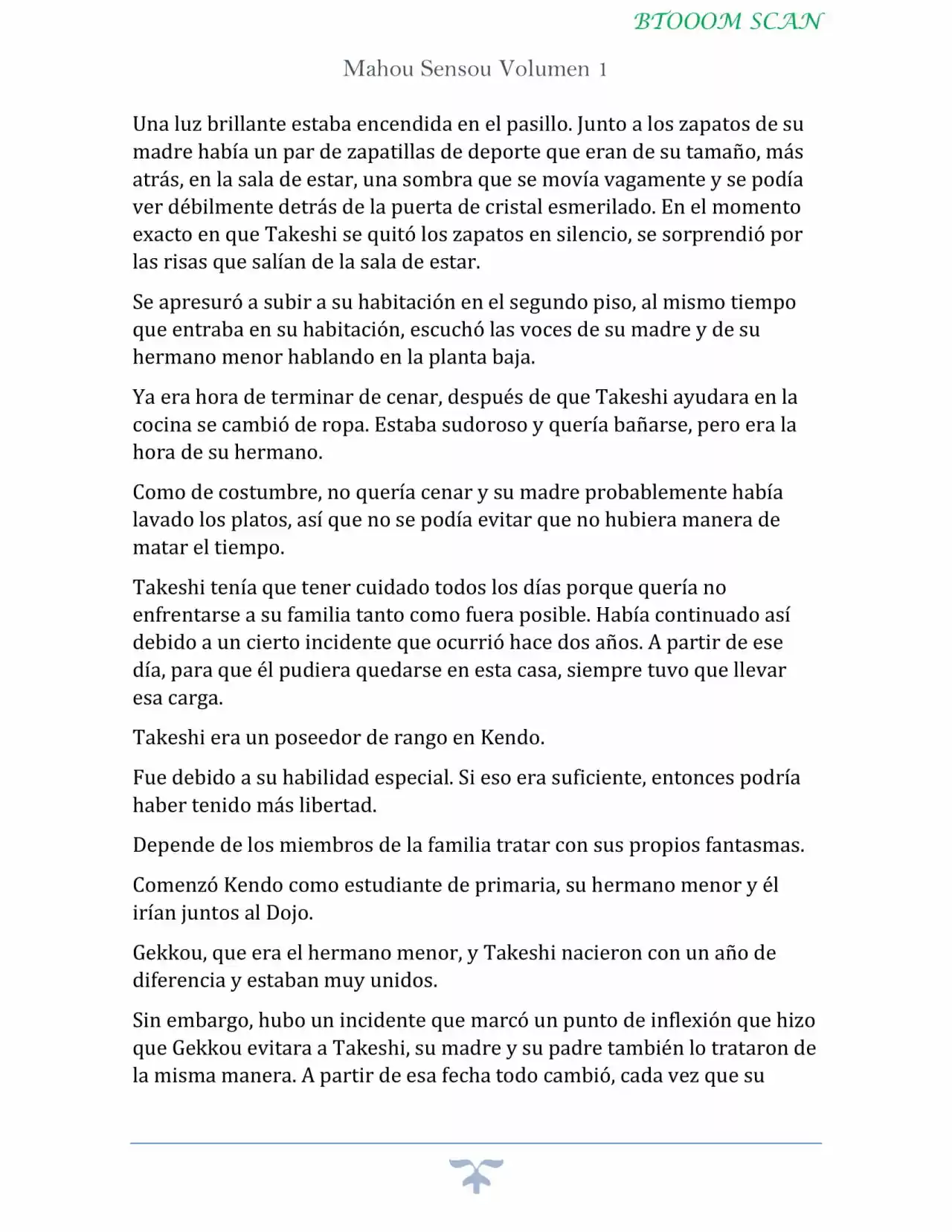 Mahou Sensou - Novela (Novela) - Capítulo 1 - Página 11 - LectorTMOo