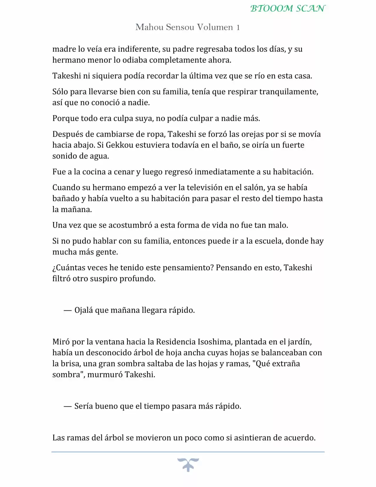 Mahou Sensou - Novela (Novela) - Capítulo 1 - Página 12 - LectorTMOo