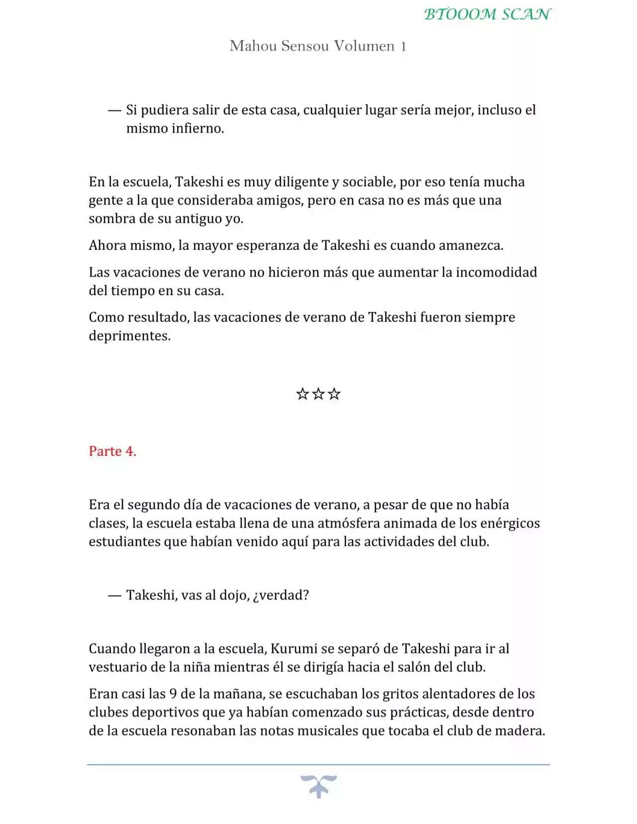 Mahou Sensou - Novela (Novela) - Capítulo 1 - Página 13 - LectorTMOo