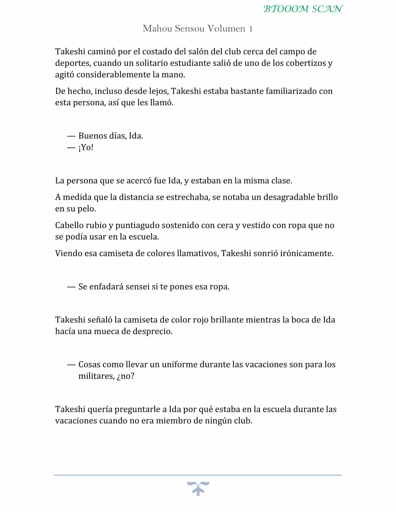 Mahou Sensou - Novela (Novela) - Capítulo 1 - Página 14 - LectorTMOo