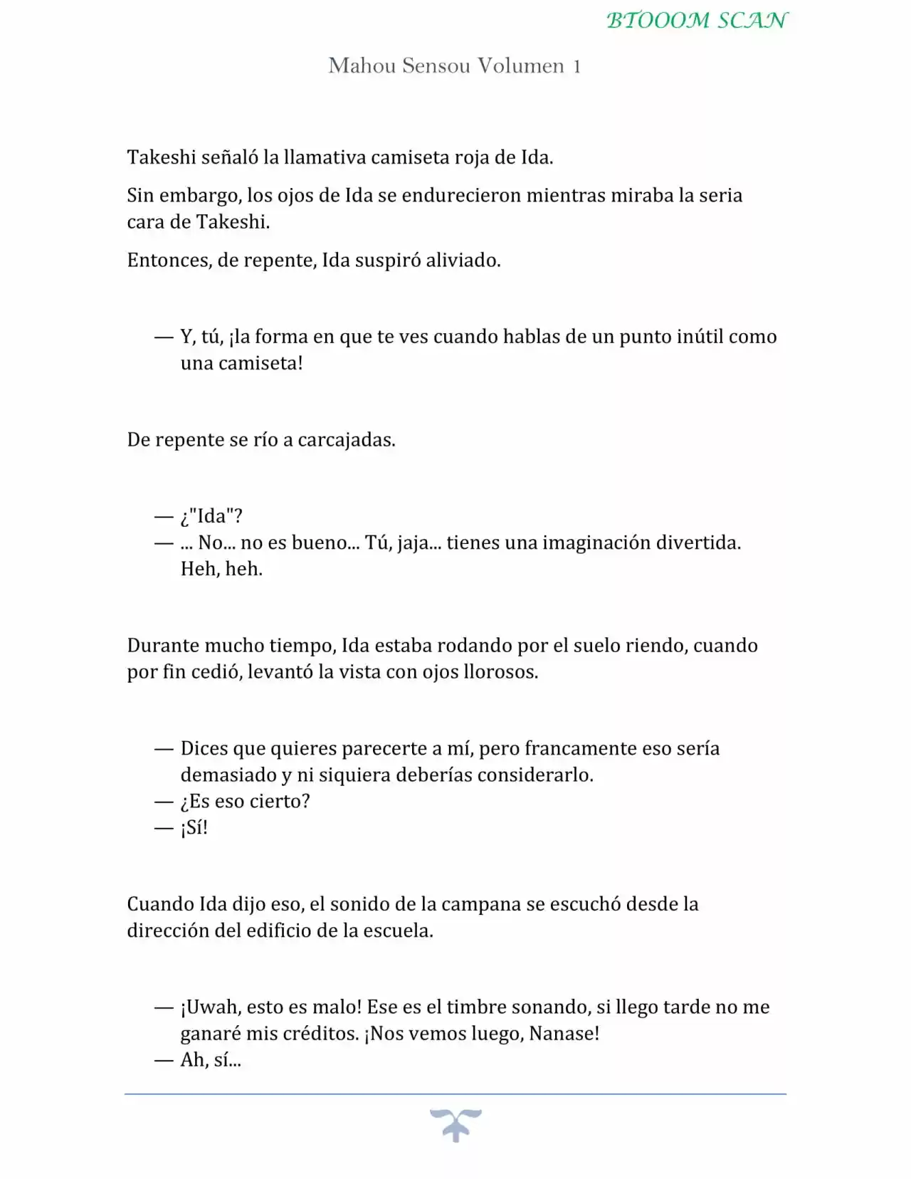 Mahou Sensou - Novela (Novela) - Capítulo 1 - Página 17 - LectorTMOo