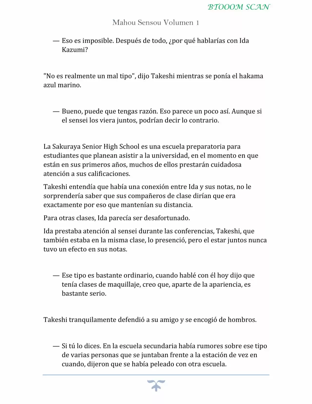 Mahou Sensou - Novela (Novela) - Capítulo 1 - Página 19 - LectorTMOo