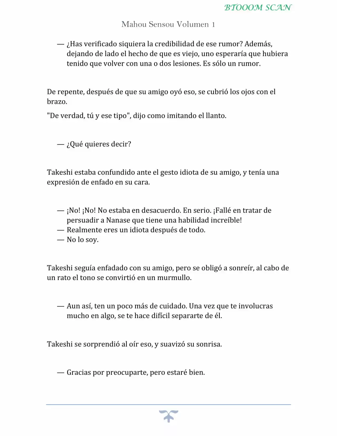 Mahou Sensou - Novela (Novela) - Capítulo 1 - Página 20 - LectorTMOo