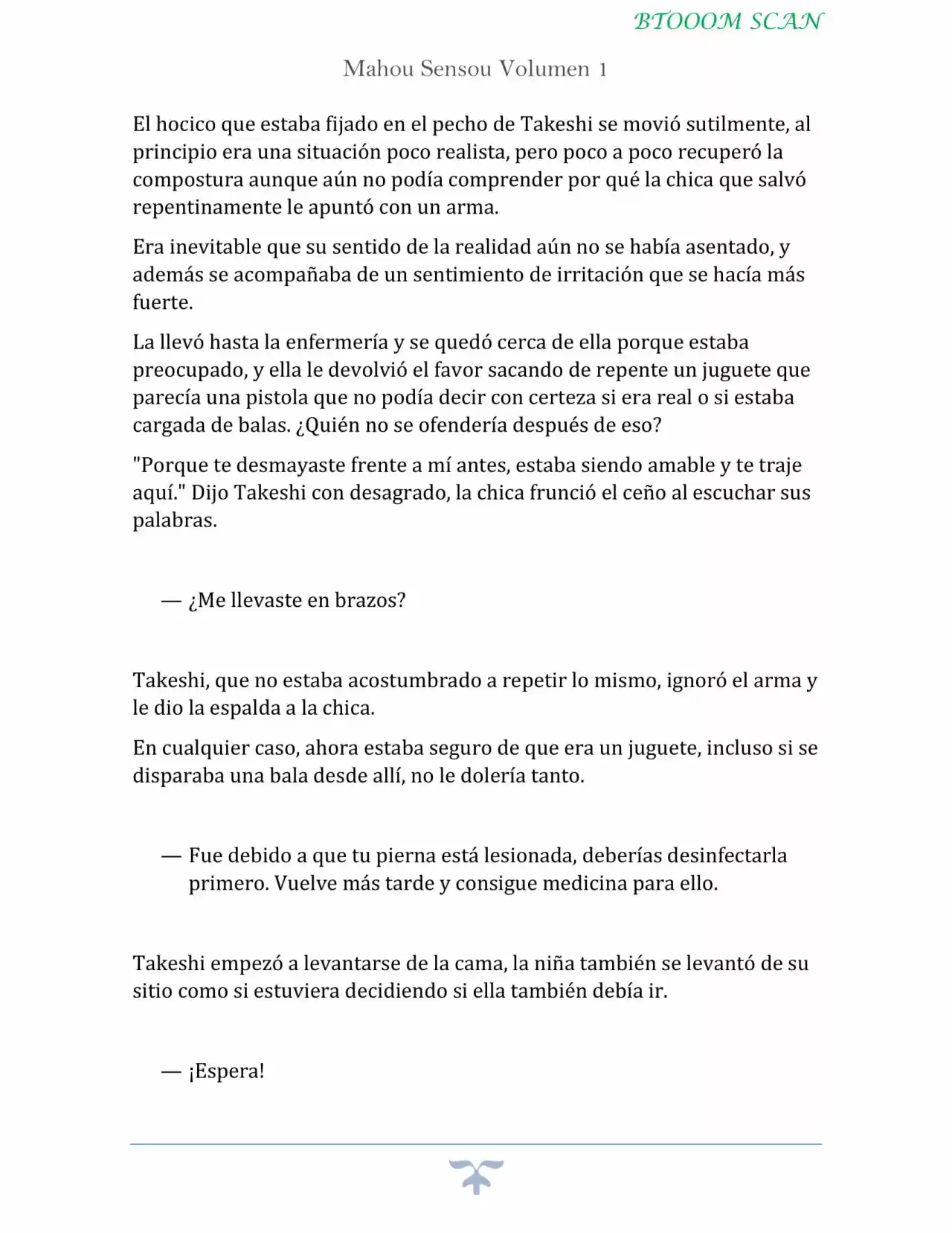 Mahou Sensou - Novela (Novela) - Capítulo 1 - Página 32 - LectorTMOo