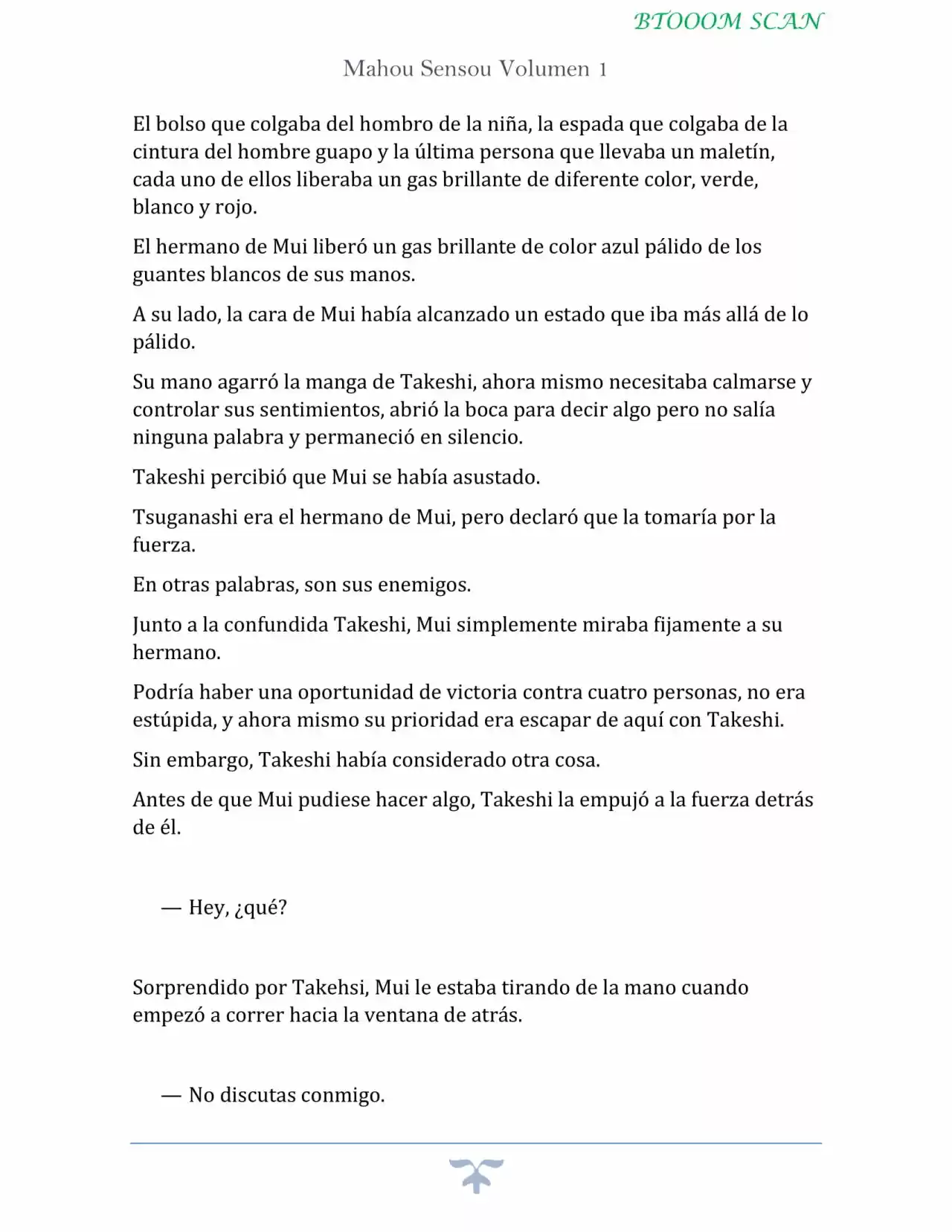 Mahou Sensou - Novela (Novela) - Capítulo 1 - Página 50 - LectorTMOo