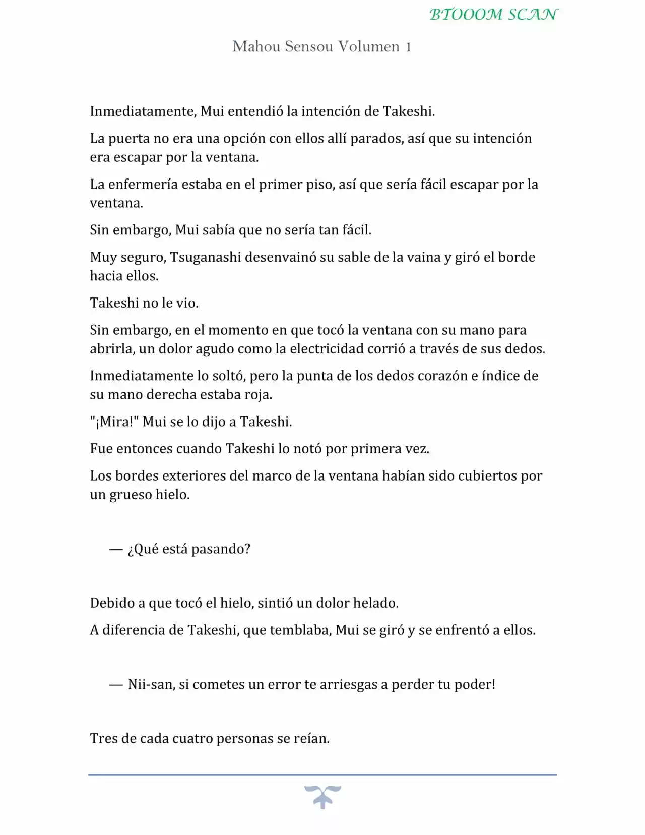 Mahou Sensou - Novela (Novela) - Capítulo 1 - Página 51 - LectorTMOo