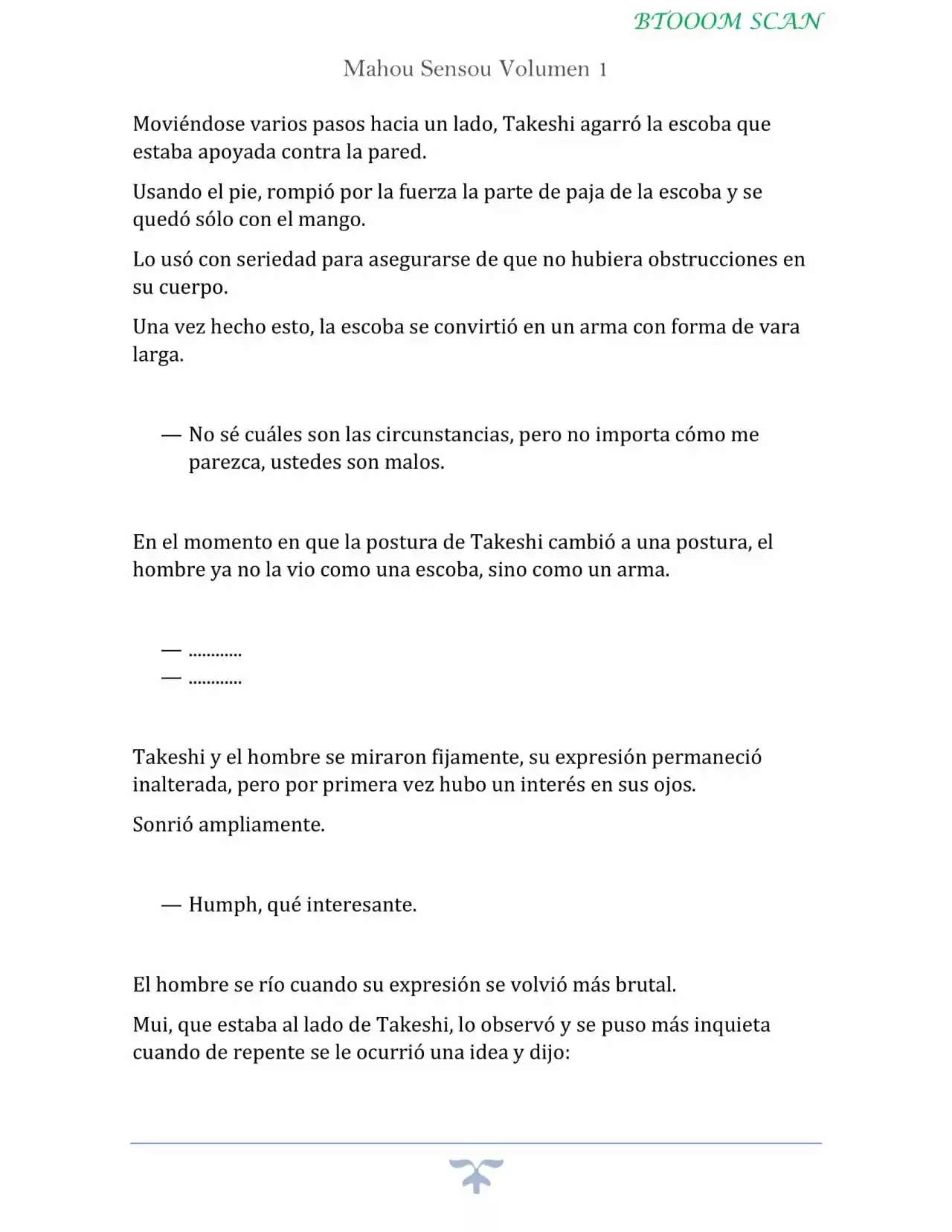 Mahou Sensou - Novela (Novela) - Capítulo 1 - Página 54 - LectorTMOo
