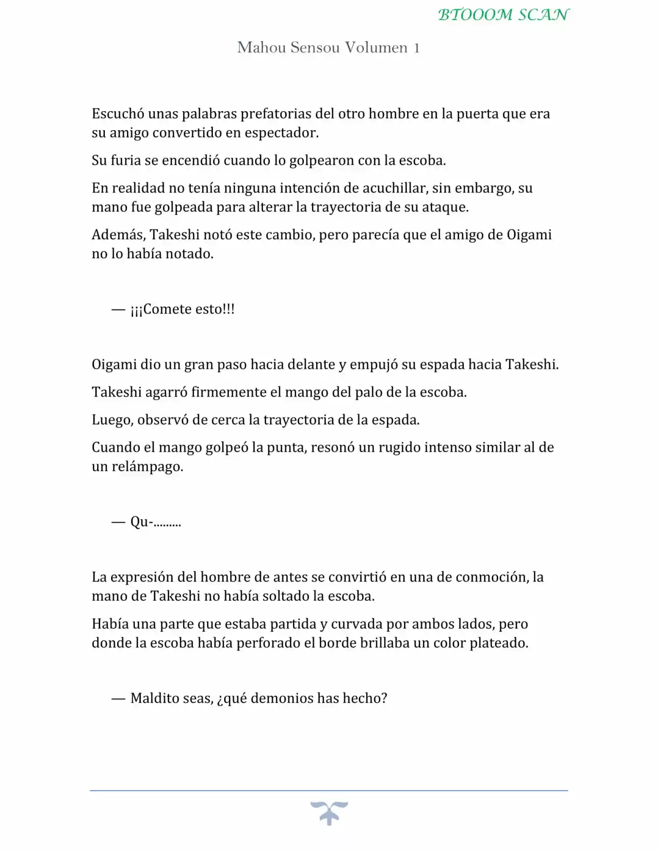 Mahou Sensou - Novela (Novela) - Capítulo 1 - Página 56 - LectorTMOo