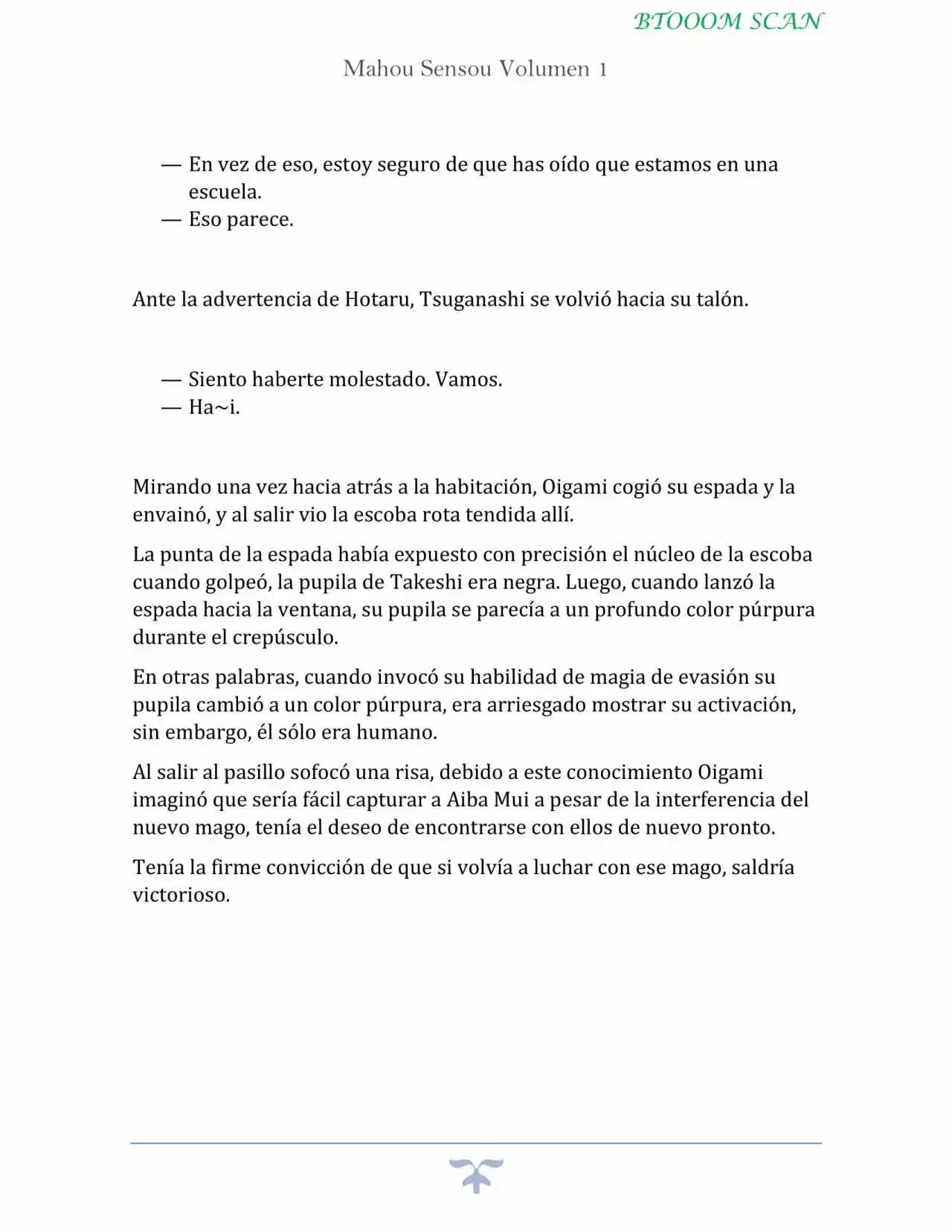 Mahou Sensou - Novela (Novela) - Capítulo 1 - Página 62 - LectorTMOo