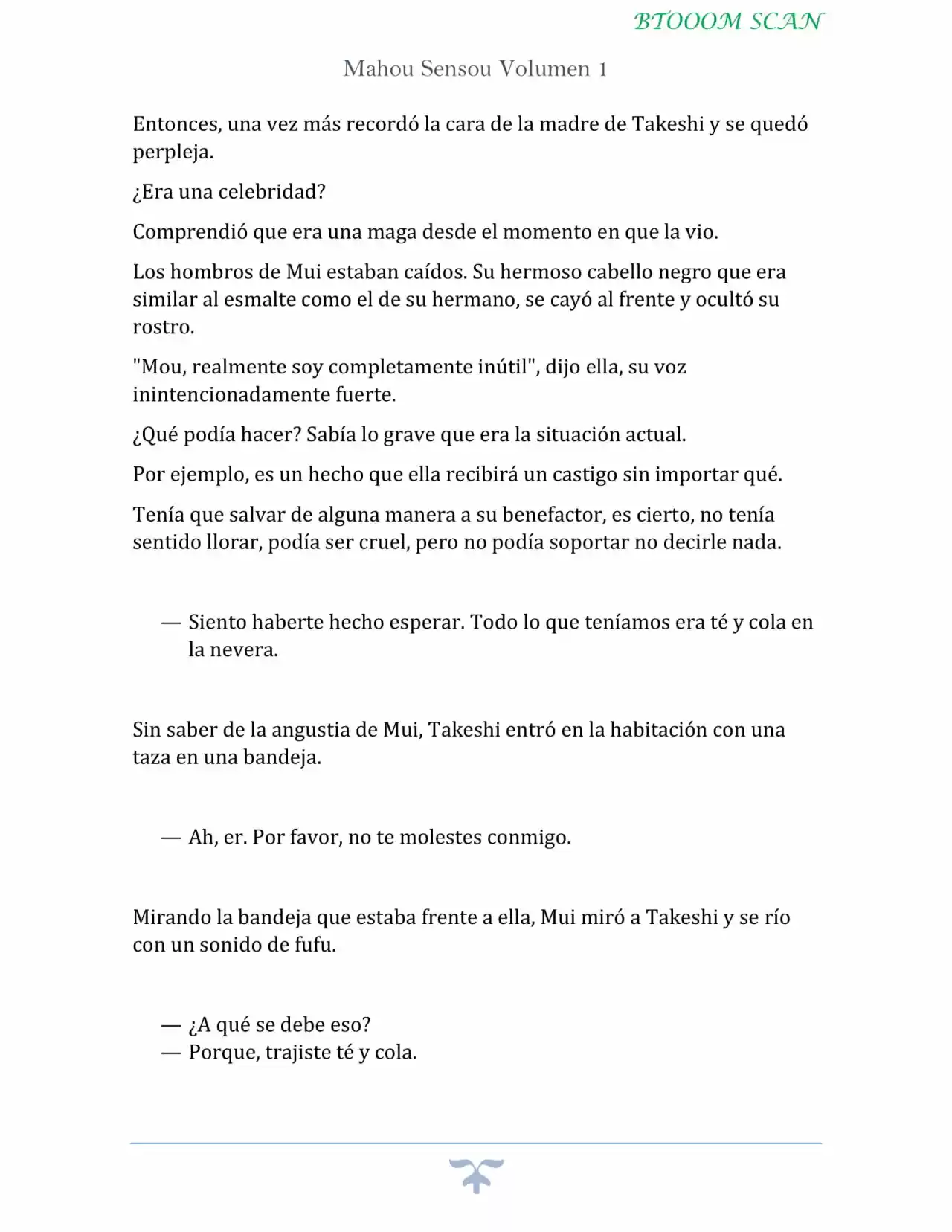 Mahou Sensou - Novela (Novela) - Capítulo 2 - Página 4 - LectorTMOo