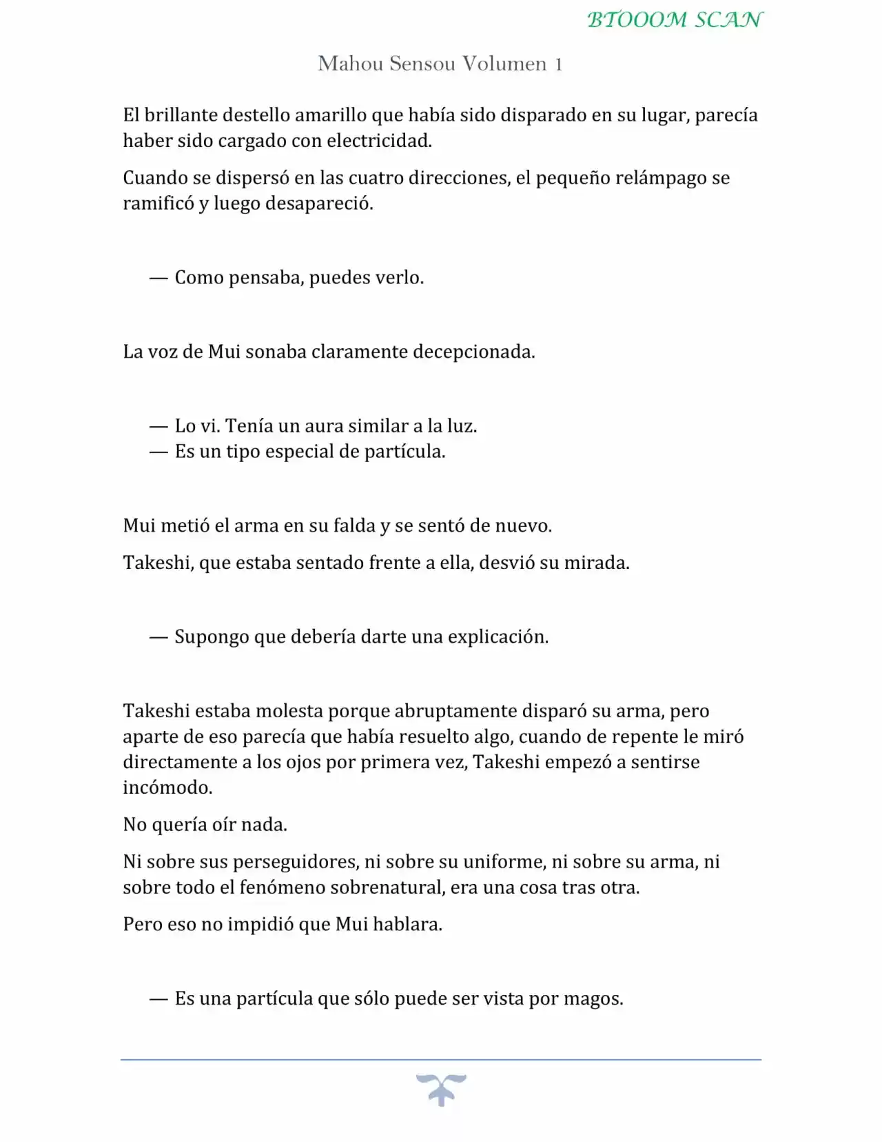 Mahou Sensou - Novela (Novela) - Capítulo 2 - Página 7 - LectorTMOo