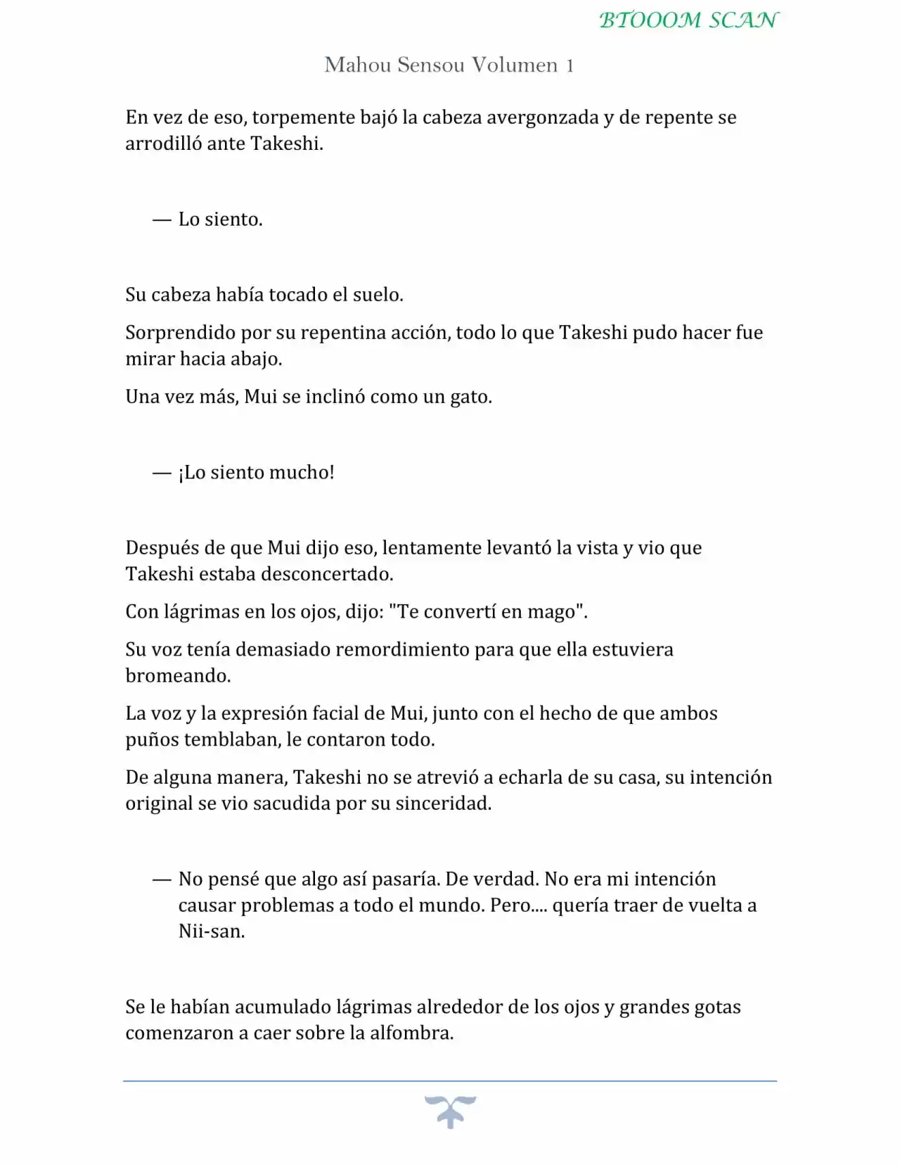 Mahou Sensou - Novela (Novela) - Capítulo 2 - Página 11 - LectorTMOo