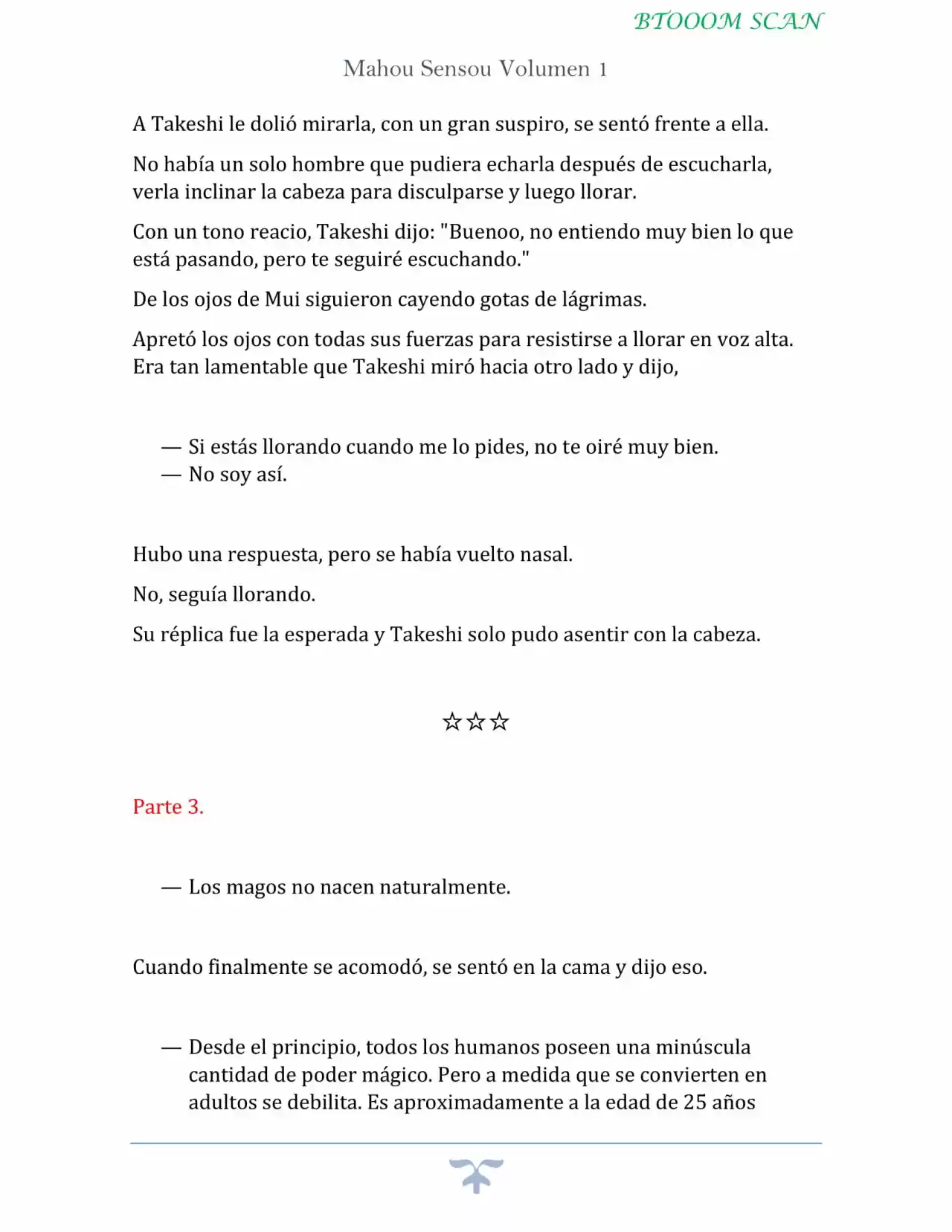 Mahou Sensou - Novela (Novela) - Capítulo 2 - Página 12 - LectorTMOo