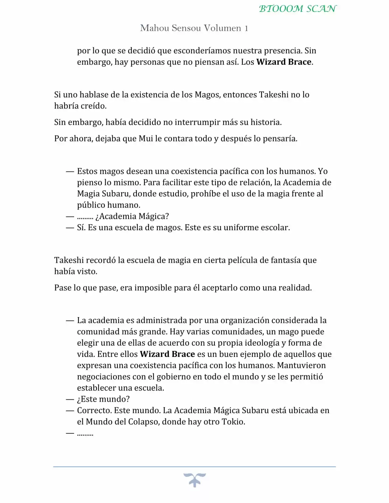 Mahou Sensou - Novela (Novela) - Capítulo 2 - Página 15 - LectorTMOo