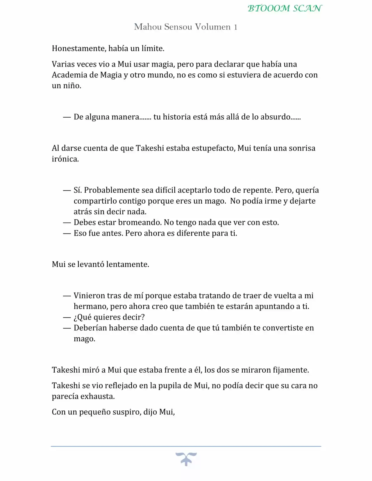 Mahou Sensou - Novela (Novela) - Capítulo 2 - Página 16 - LectorTMOo