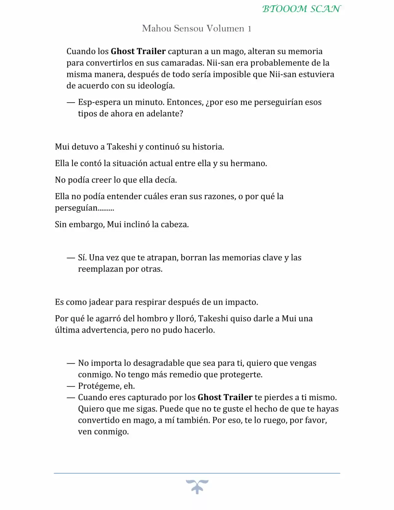 Mahou Sensou - Novela (Novela) - Capítulo 2 - Página 17 - LectorTMOo