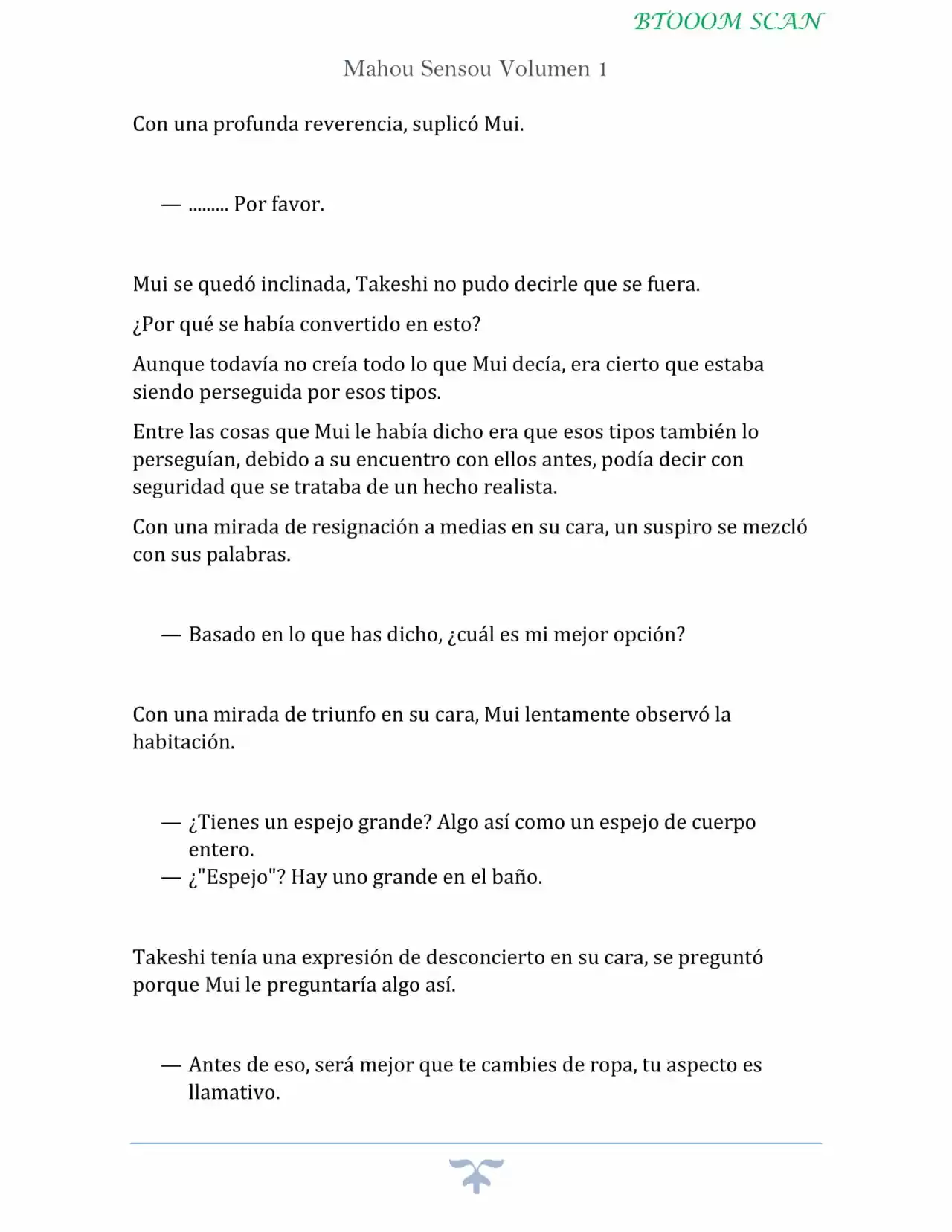 Mahou Sensou - Novela (Novela) - Capítulo 2 - Página 18 - LectorTMOo
